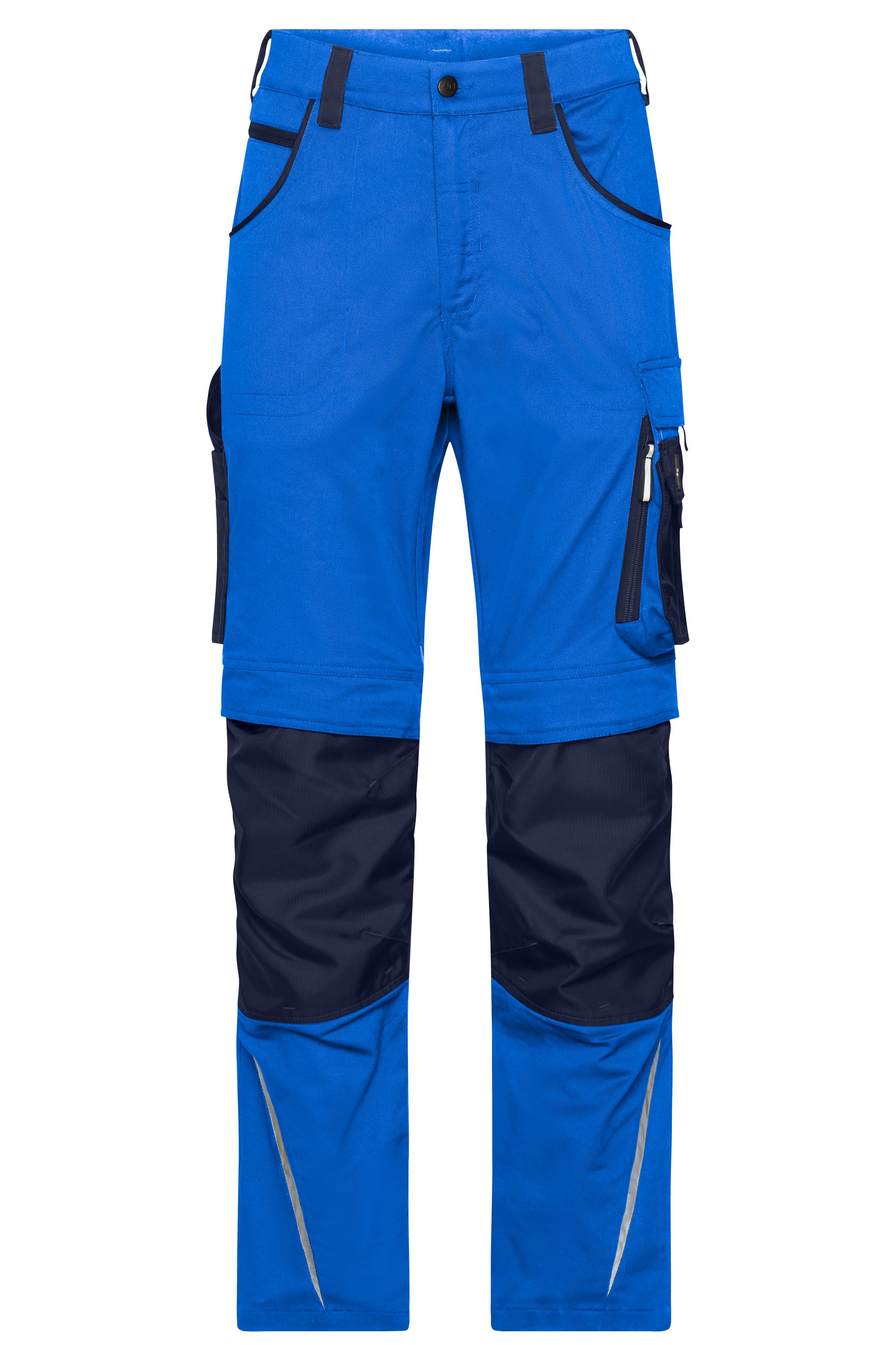 Unisex Slim Line Workwear Hose Strong James & Nicholson® Royal/Navy 25