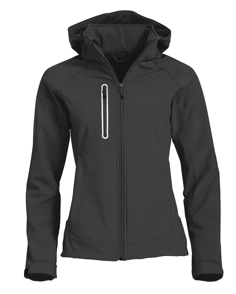 Damen Softshelljacke Milford Clique® Dark Grey 2XL