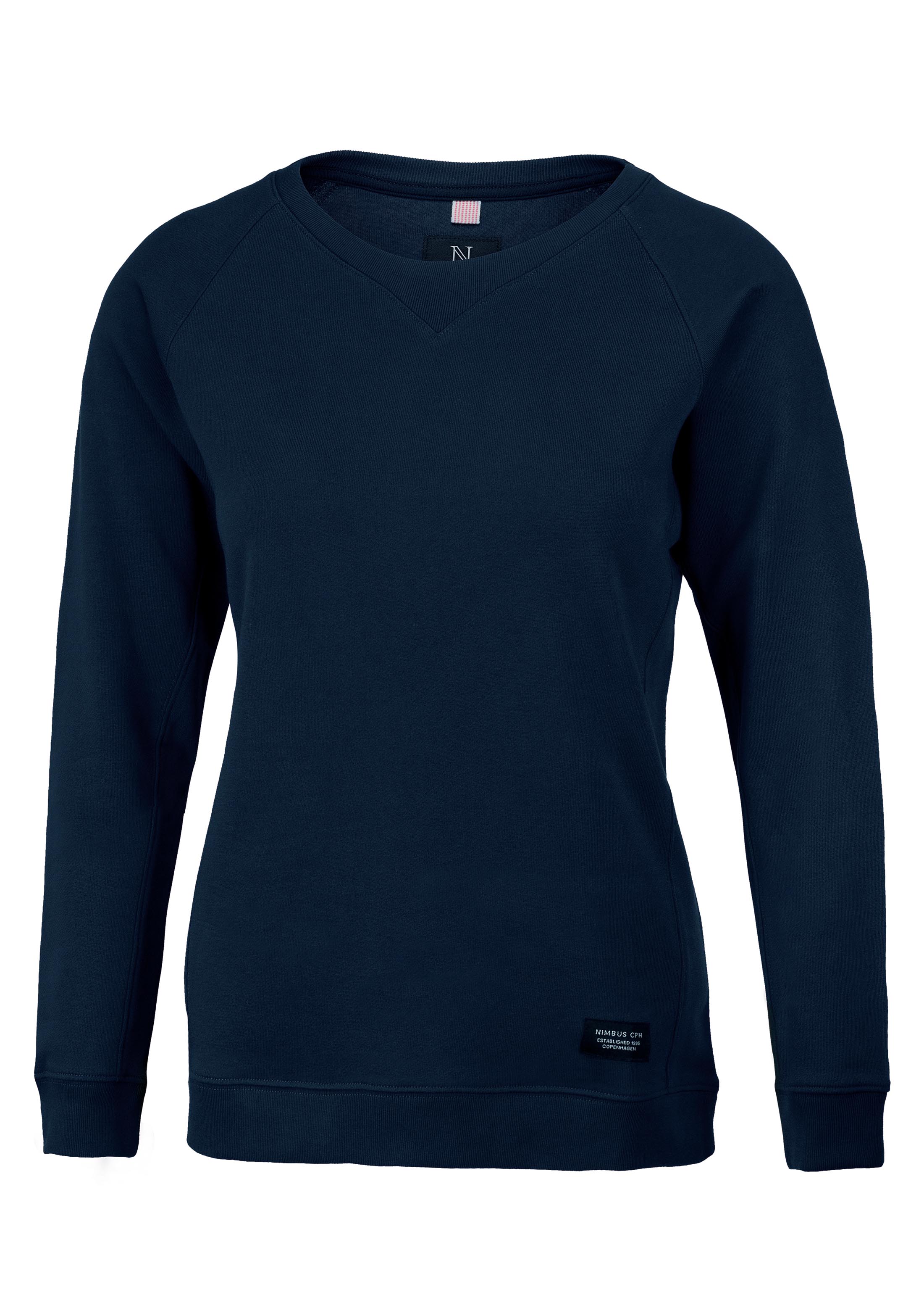 Damen Bio-Baumwoll-Sweatshirt Newport 300 g/m² Nimbus® Navy XS