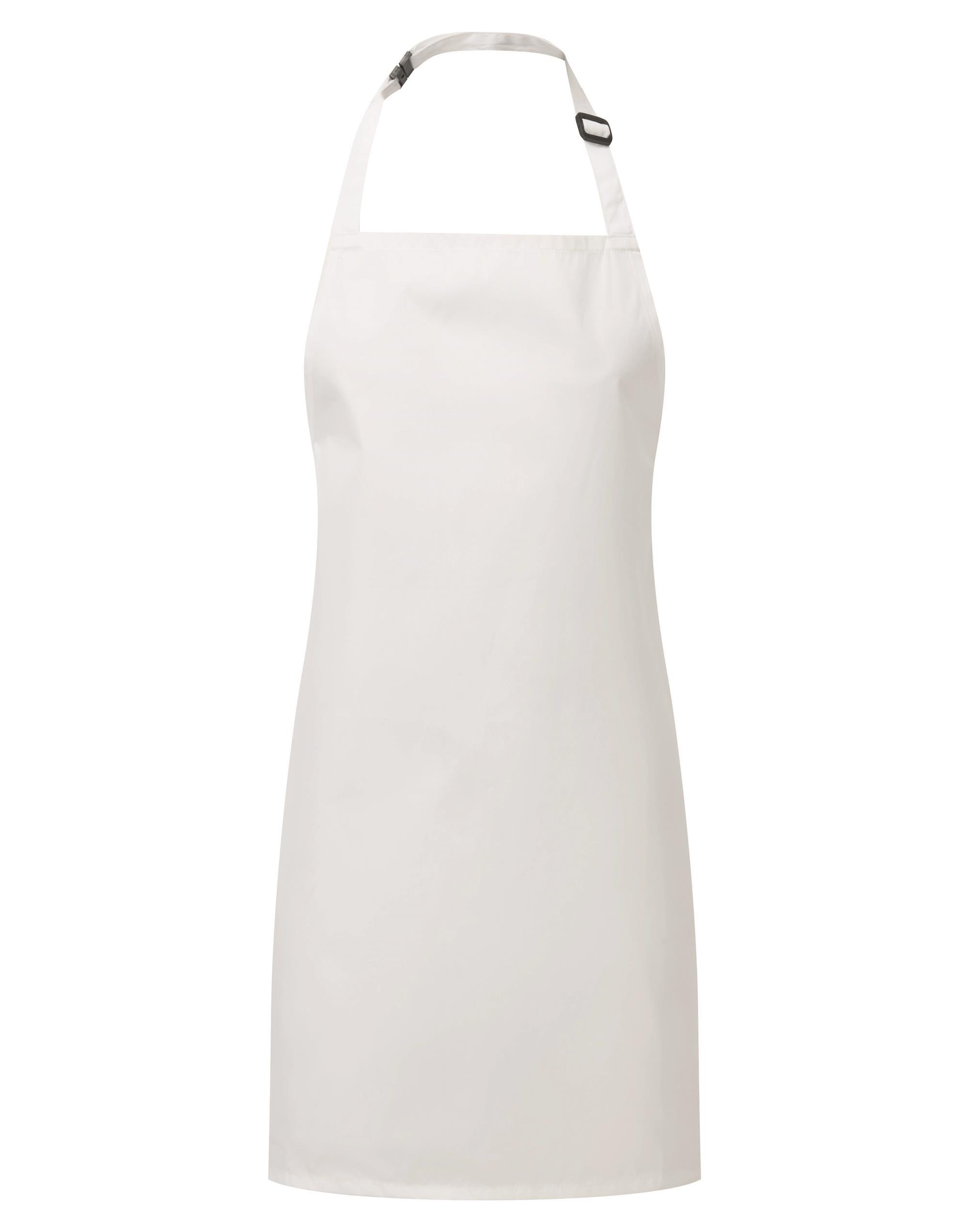 Waterproof children's apron 110 g/m² Premier® White 7-10 years/ W x L 48 x 63 cm