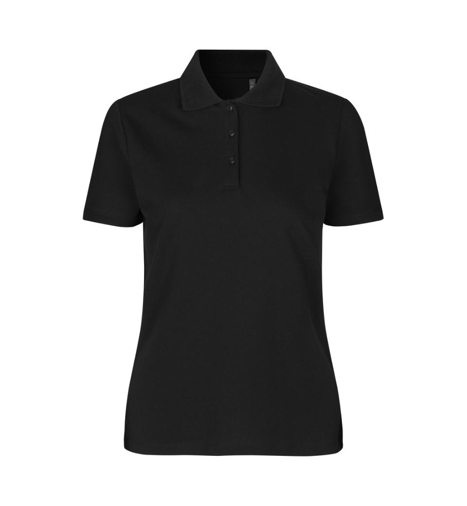 Poloshirt Damen | Bio-Baumwolle 200 g/m² ID Identity® Schwarz XS