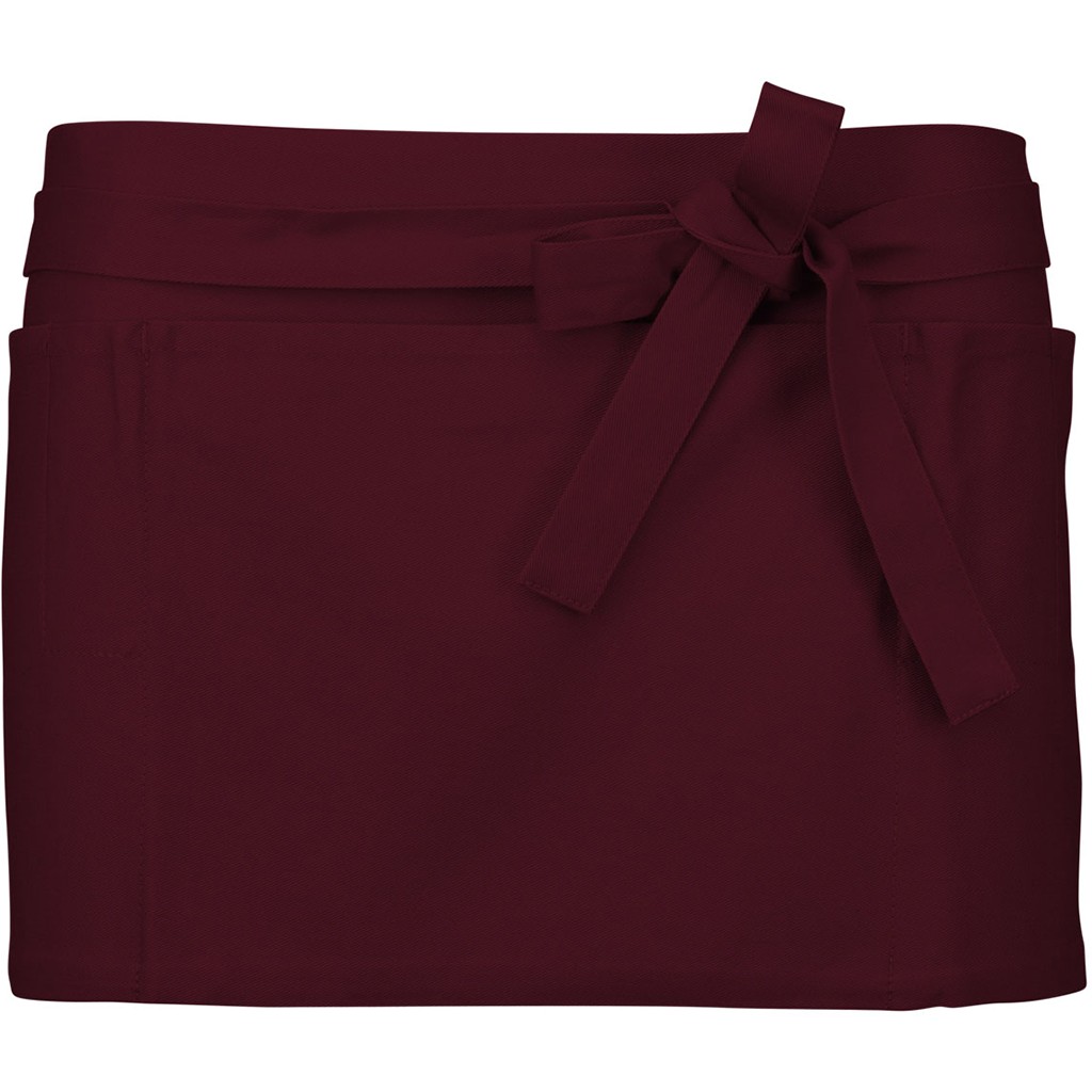 Barschürze kurz 70 x 26 cm Kariban® Wine One Size