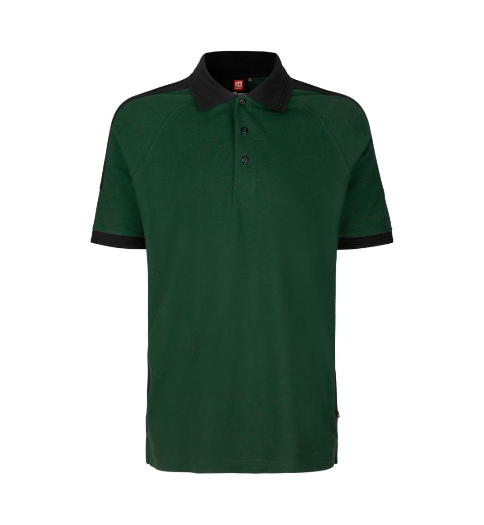 PRO Wear Poloshirt Kontrast 220 g/m² ID Identity® Flaschengrün 6XL