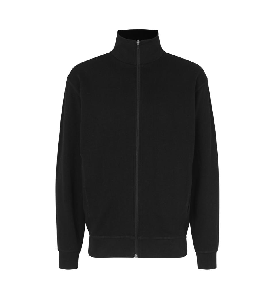 Men Cardigan Sweat Jacket 300 g/m² ID Identity® Black S