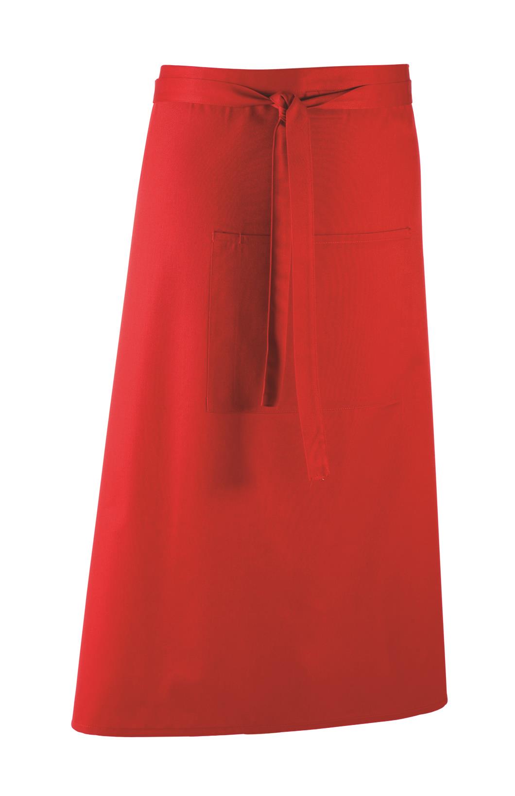 Colours Bistro Apron 90 x 80 cm Premier® Red (Pantone 200)