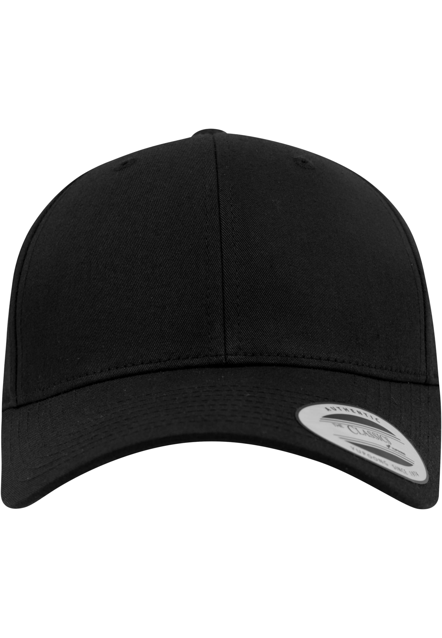 Curved Classic Snapback-Cap FLEXFIT® black