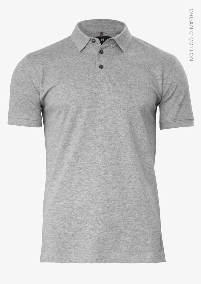 Men's organic cotton polo shirt Harvard 230 g/m² Nimbus®