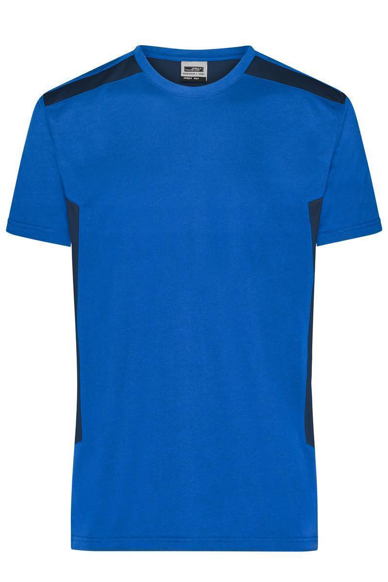 Herren Workwear T-Shirt Strong 180 g/m² James & Nicholson® Royal / Navy XS