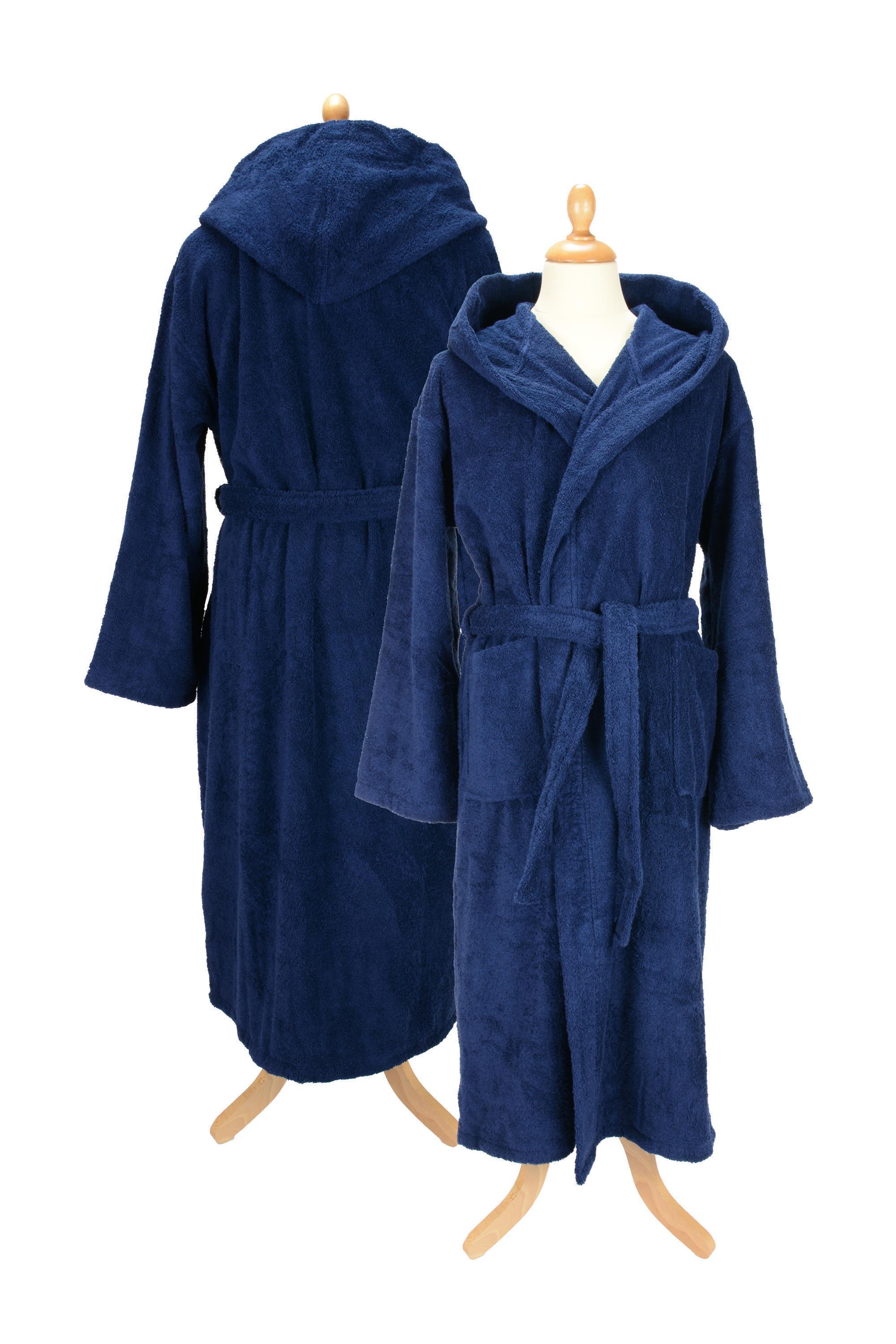 Unisex bathrobe with hood 400 g/m² A