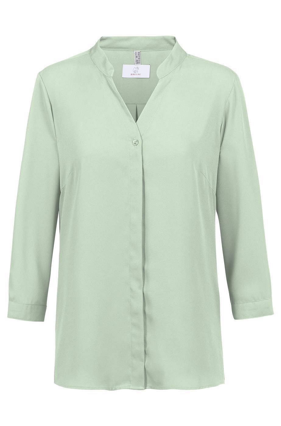 Damen-Chiffon-Bluse 3/4 RF 6586 Greiff® Mint 54