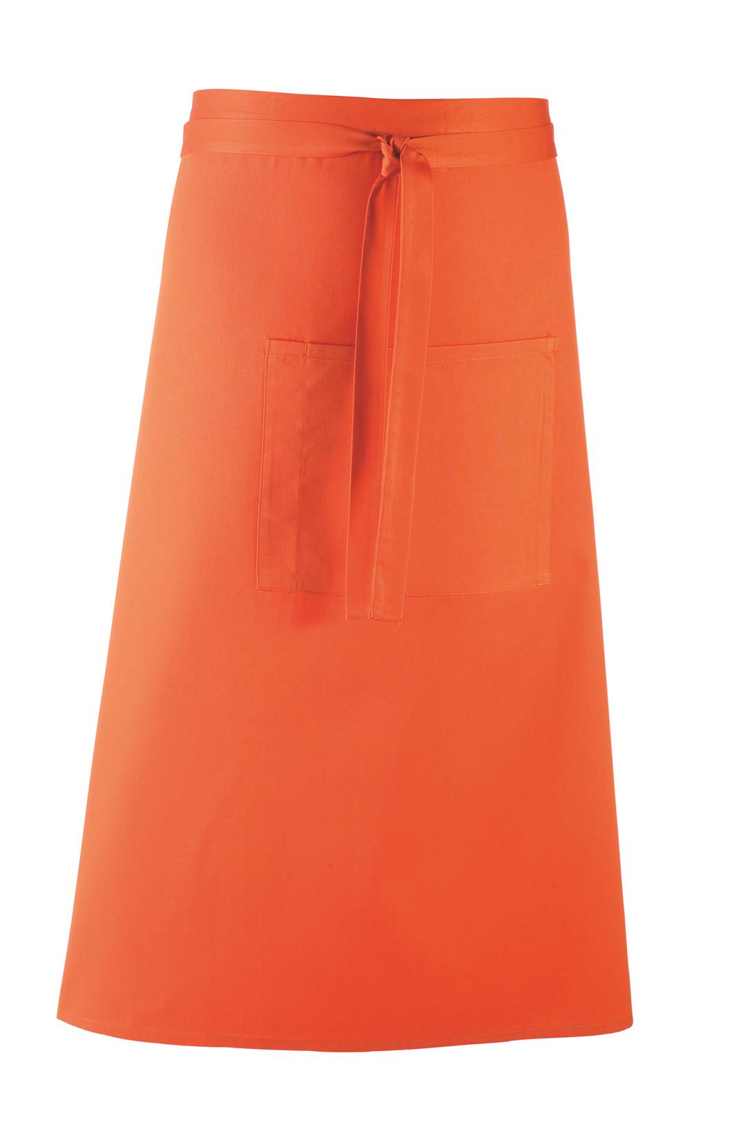 Colors Bistro apron 90 x 80 cm Premier® Orange (Pantone 1655)