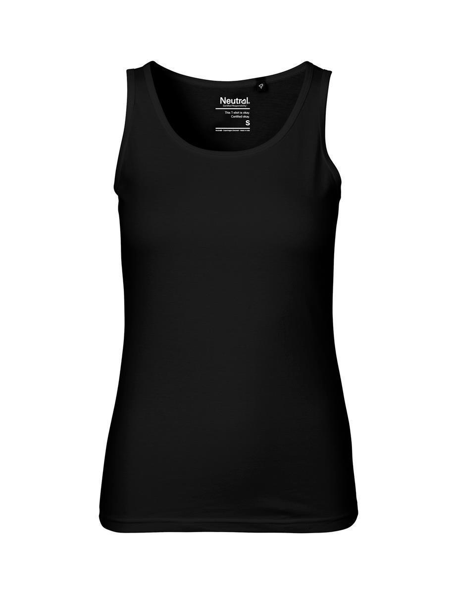 Organic Fairtrade Damen-Tank-Top 155 g/m² Neutral® Black XS