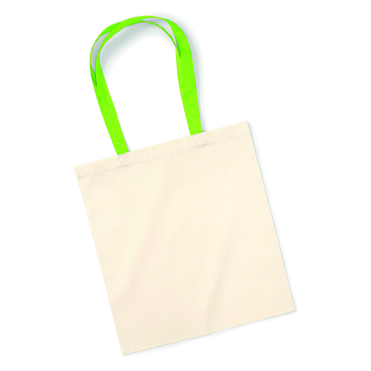 Cotton Bag Long Contrast Handle 38 x 42 cm Westford Mill®