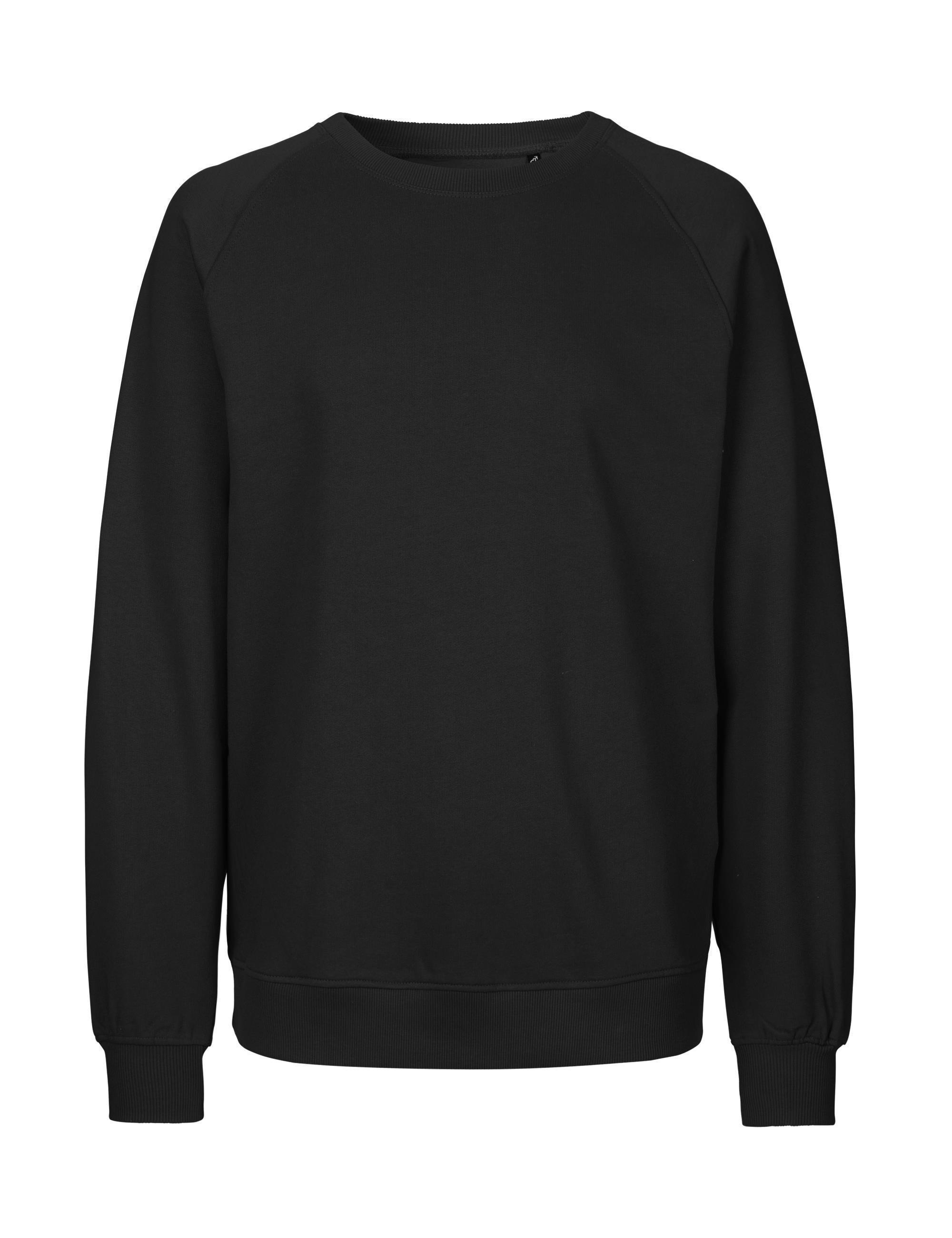Organic Fairtrade Unisex Sweatshirt 300 g/m² Neutral® Black XS