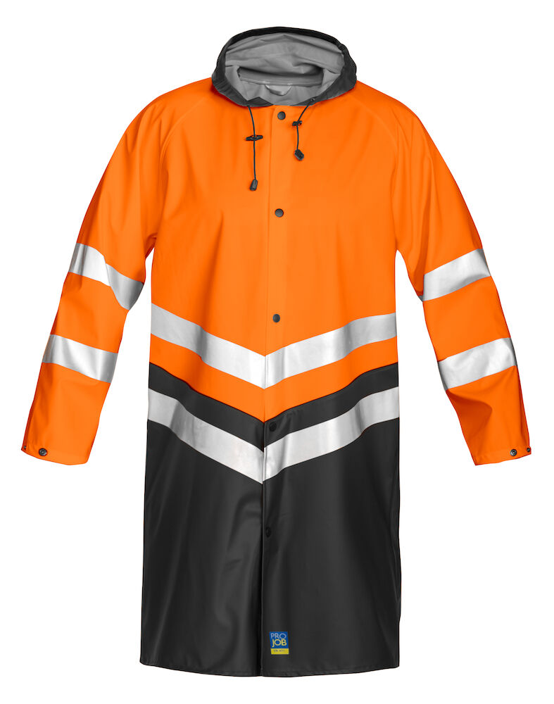 High-visibility raincoat ISO 20471 CLASS 3 ProJob®