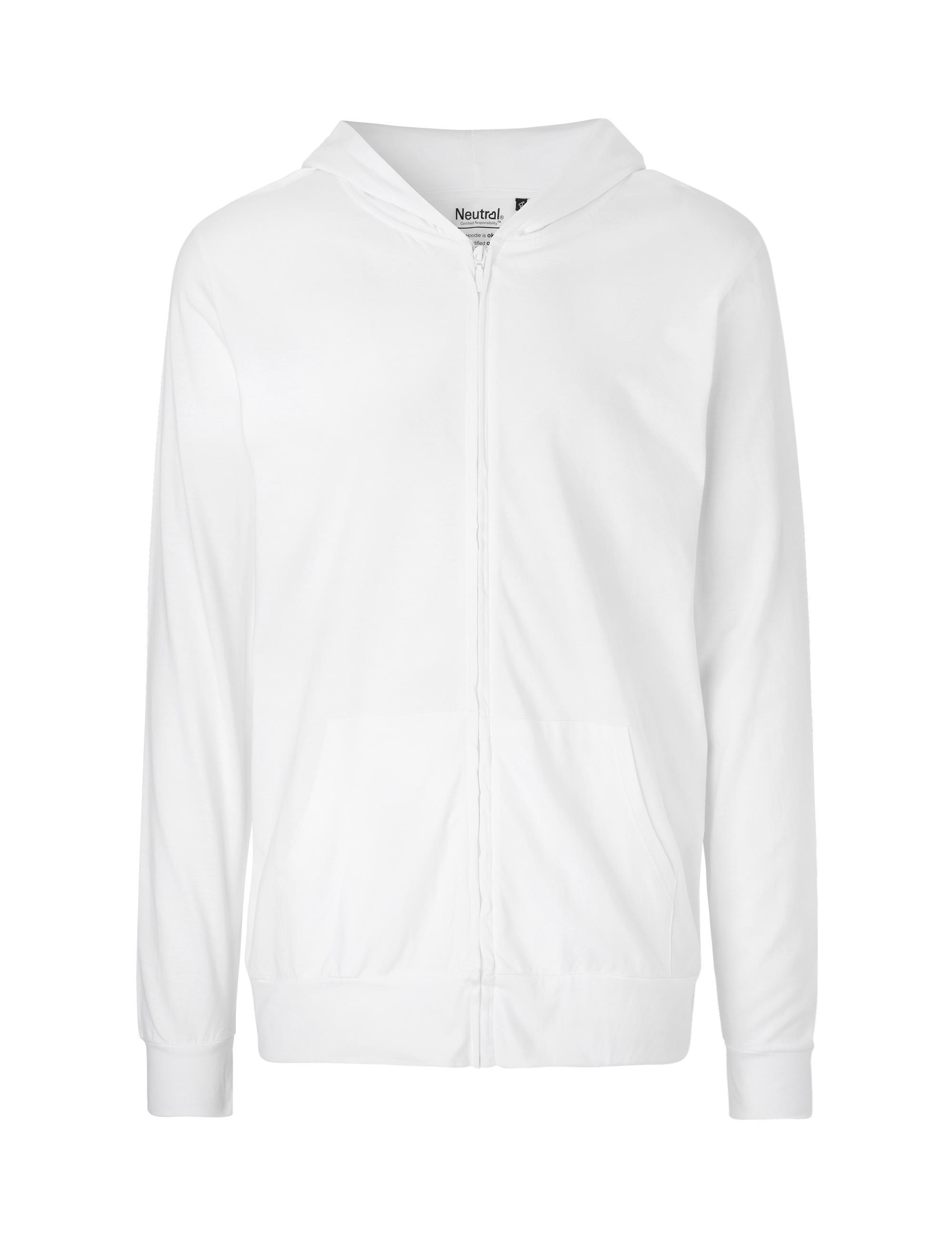 Organic Fairtrade Unisex Jersey Zip Hoodie 155 g/m² Neutral®