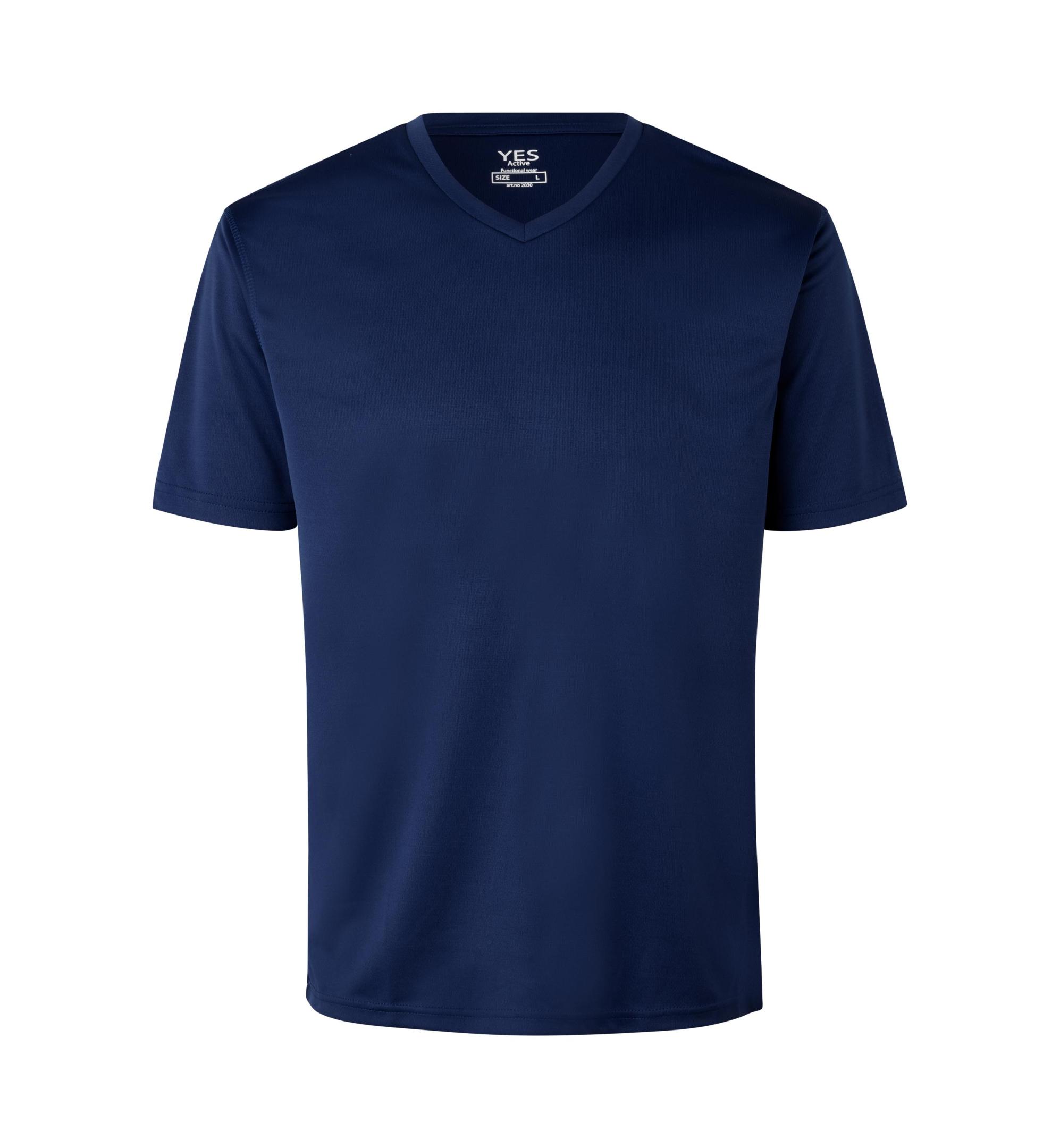 Herren Yes Active T-Shirt 130 g/m² ID Identity® Dunkel Königsblau S
