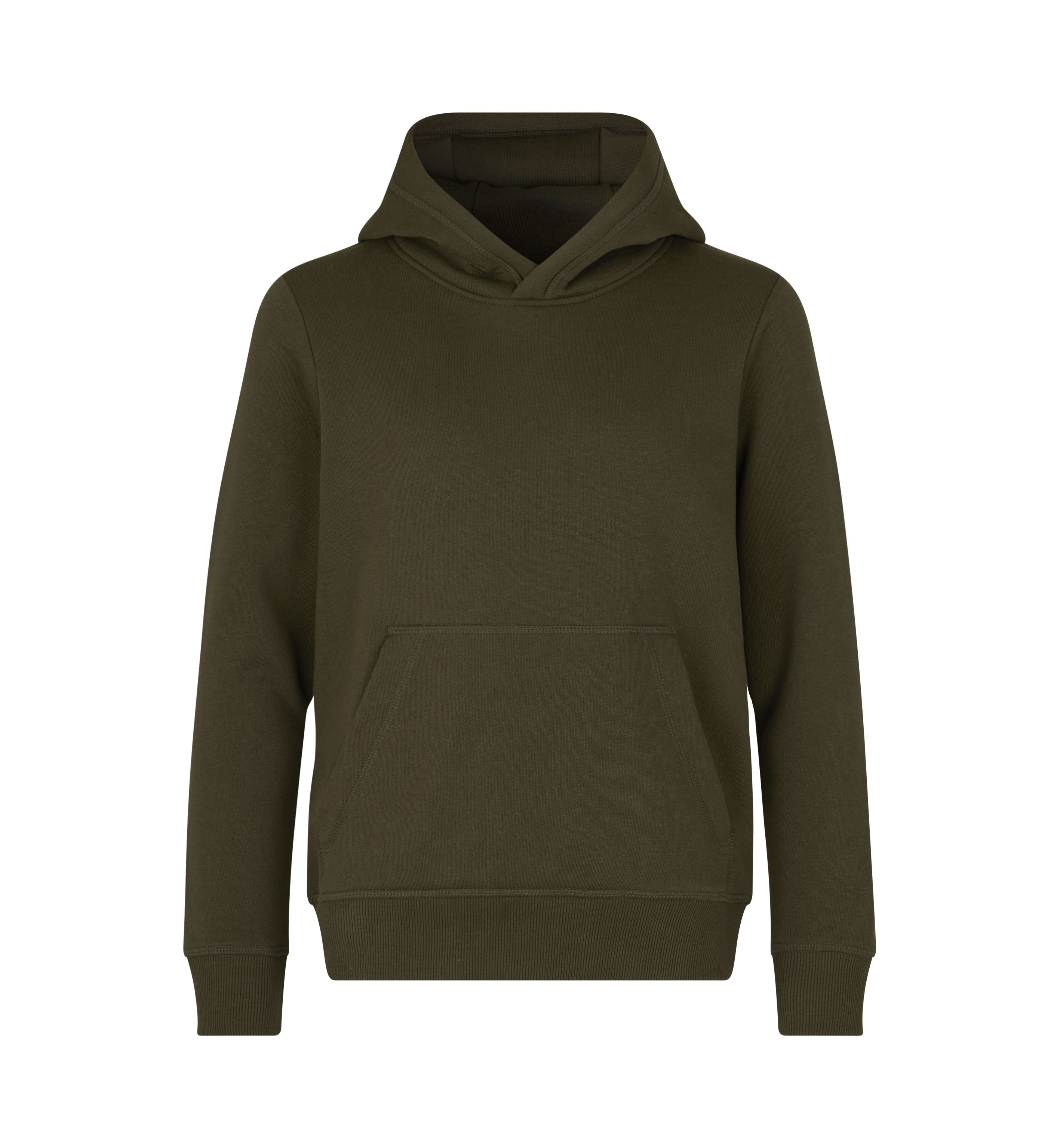 Kinder CORE Hoodie Classic 300 g/m² ID Identity® Oliv 12/14 Jahre