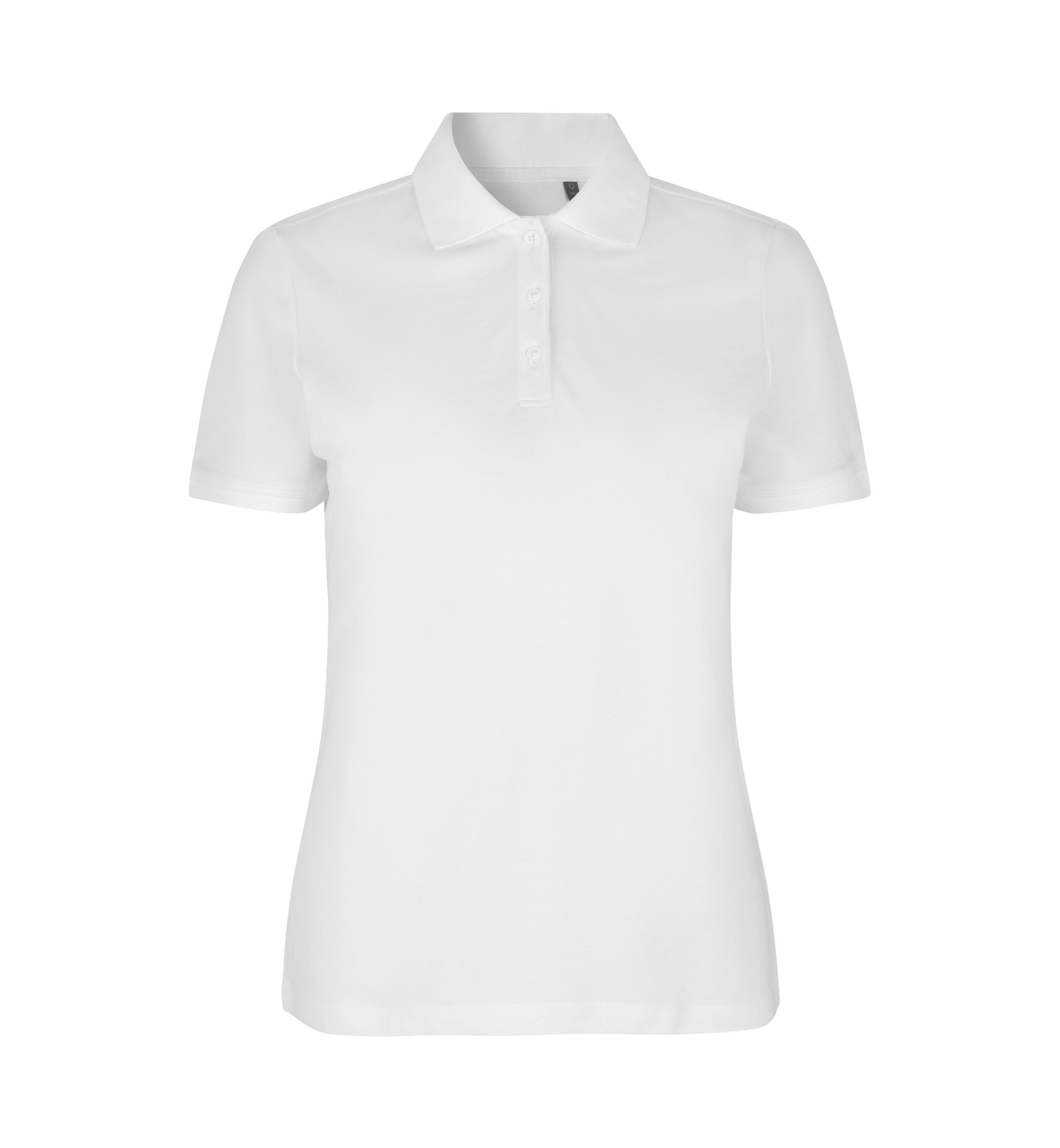 Poloshirt Damen | Bio-Baumwolle 200 g/m² ID Identity® Weiss S