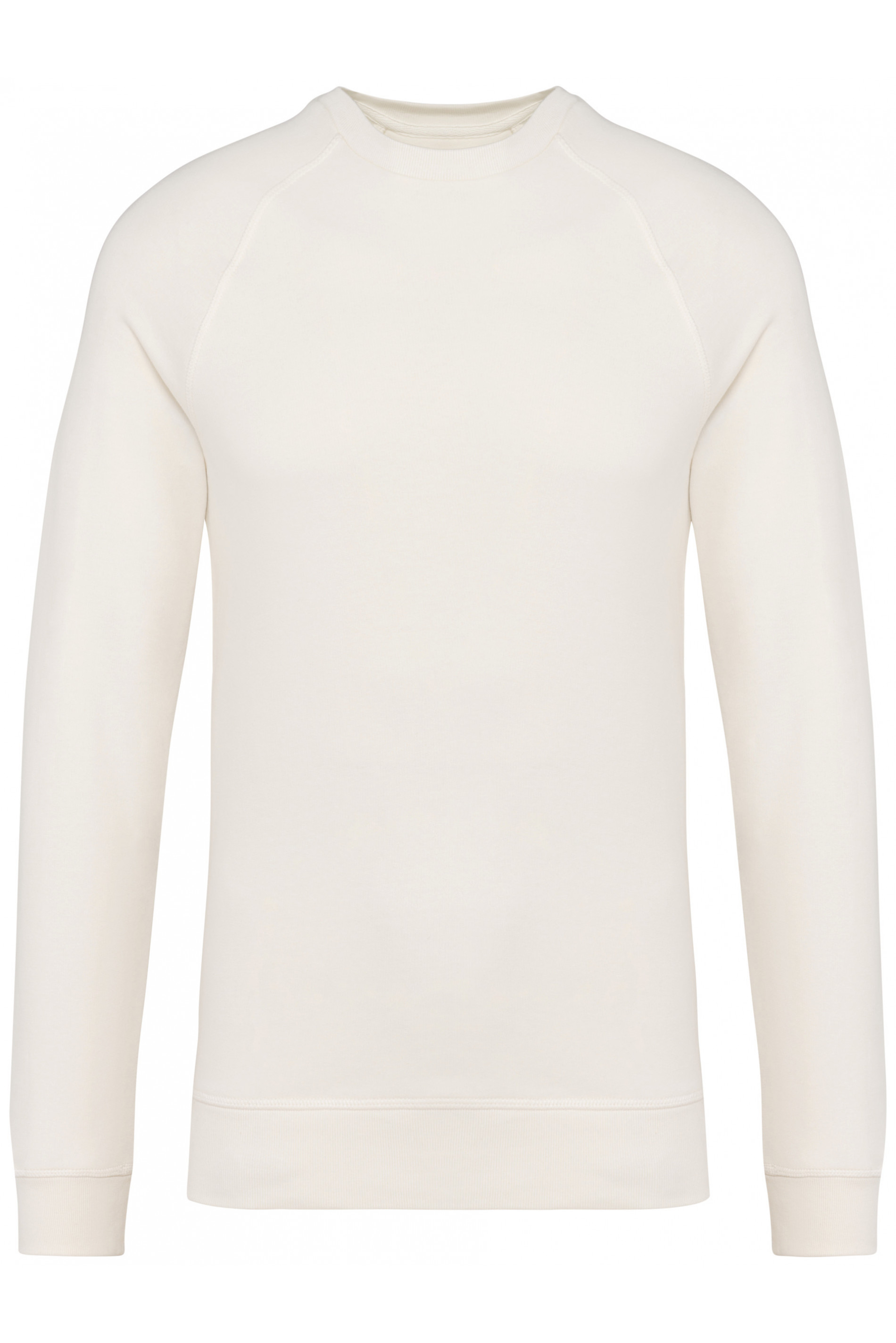 Unisex Bio-Baumwoll-Raglan-Sweatshirt 350 g/m² Native Spirit® Ivory M