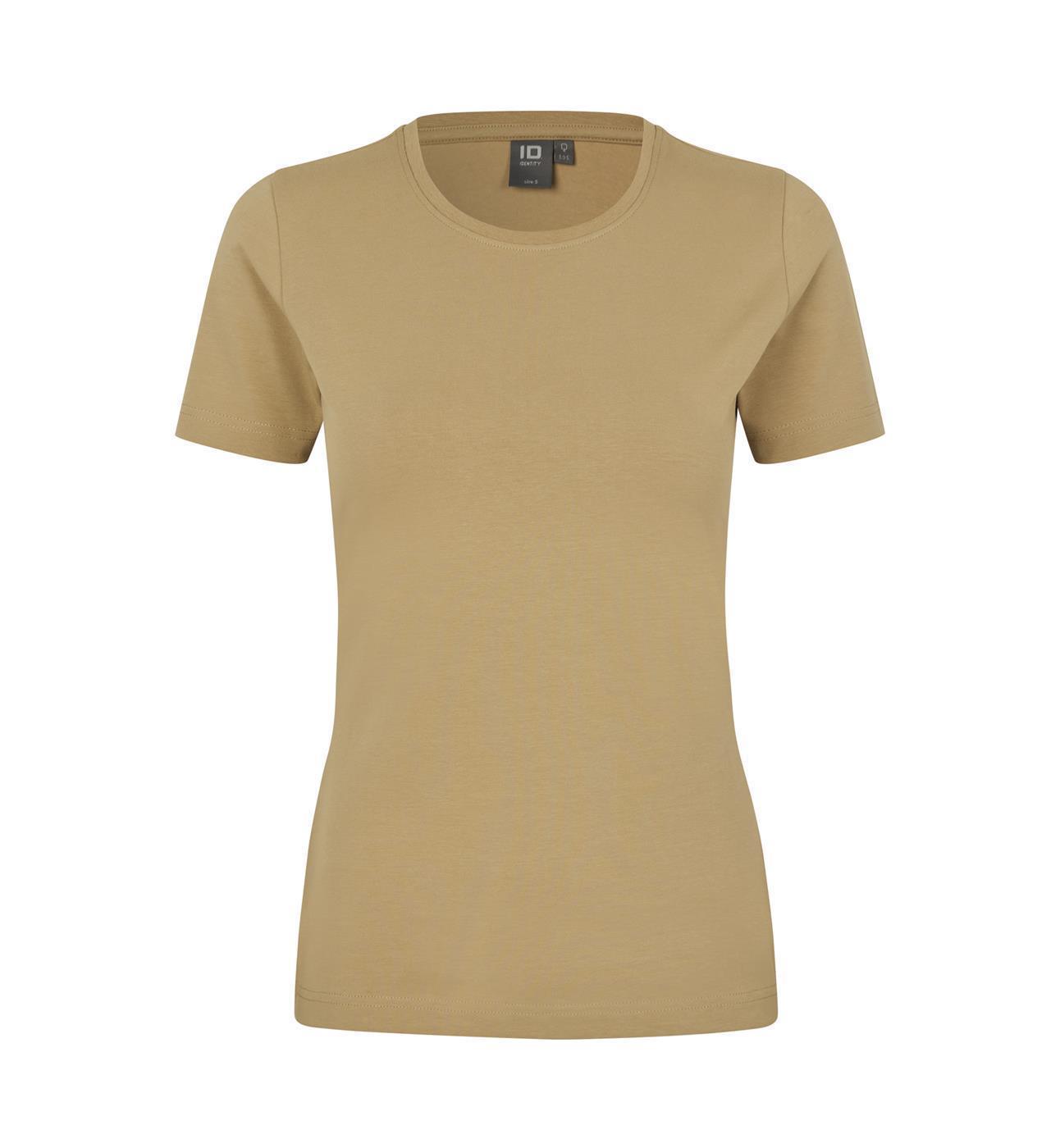 Stretch T-Shirt Damen | Komfort 200 g/m² ID Identity® Sand 3XL