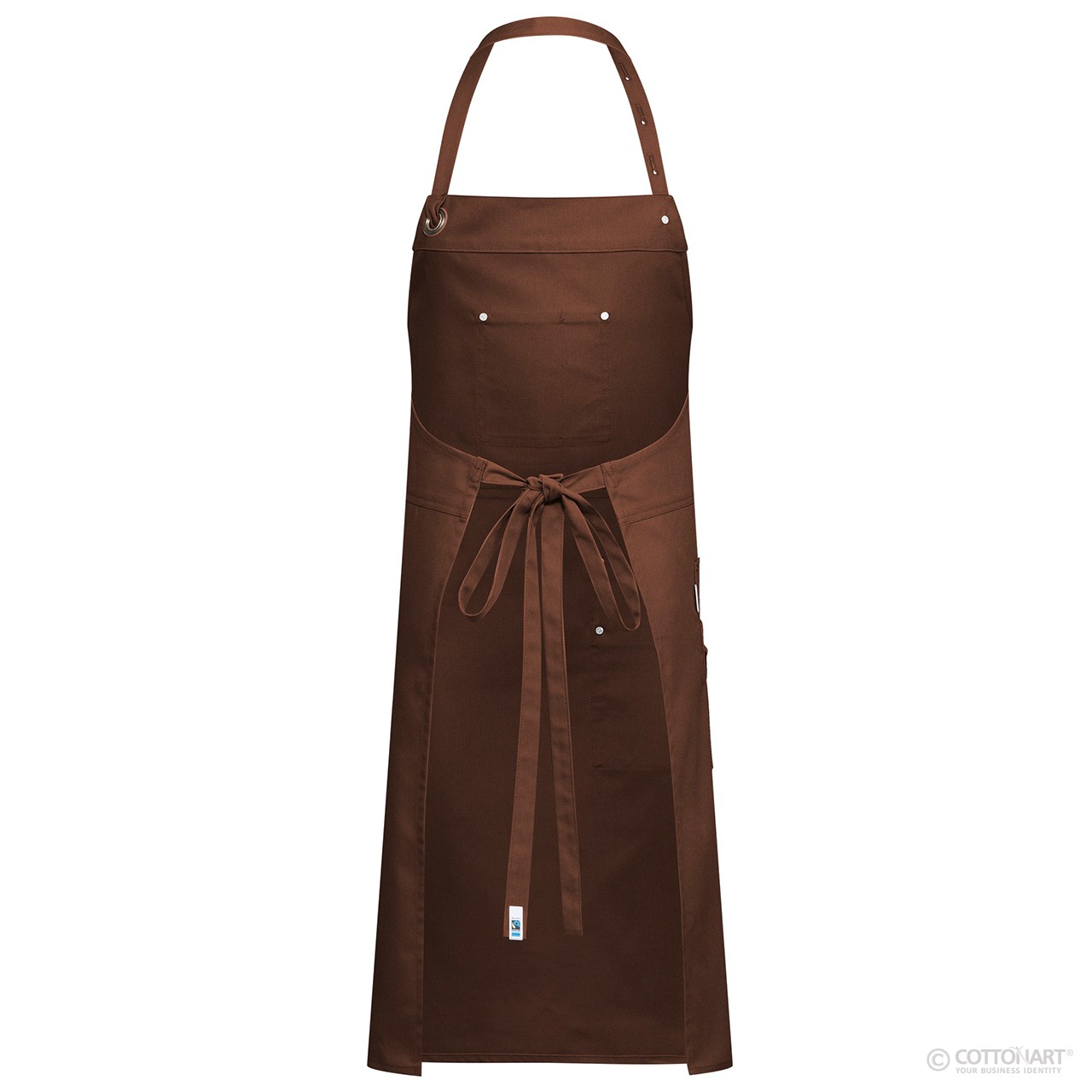 Bib apron CANVAS 4049 77 x 95 cm Greiff® Olive green