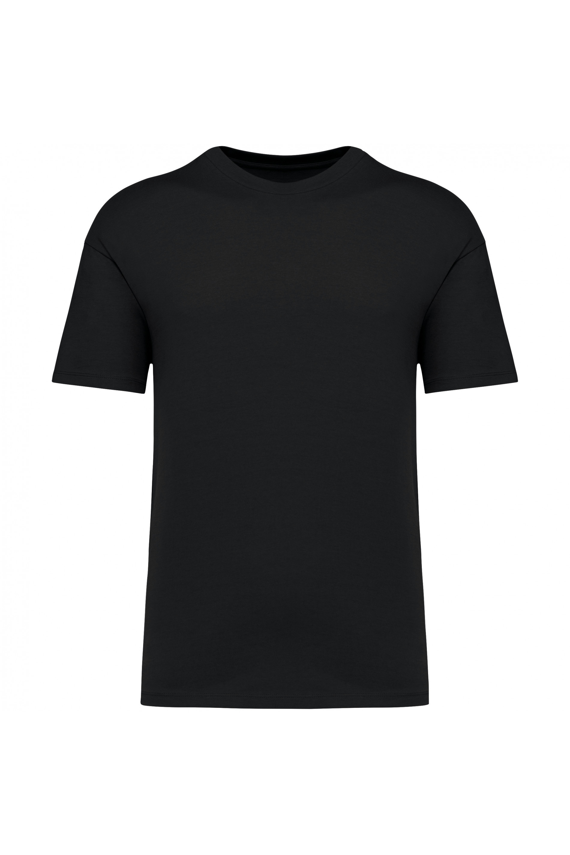 Bio-T-Shirt mit hängenden Schultern 200 g/m² Native Spirit® Black XXS