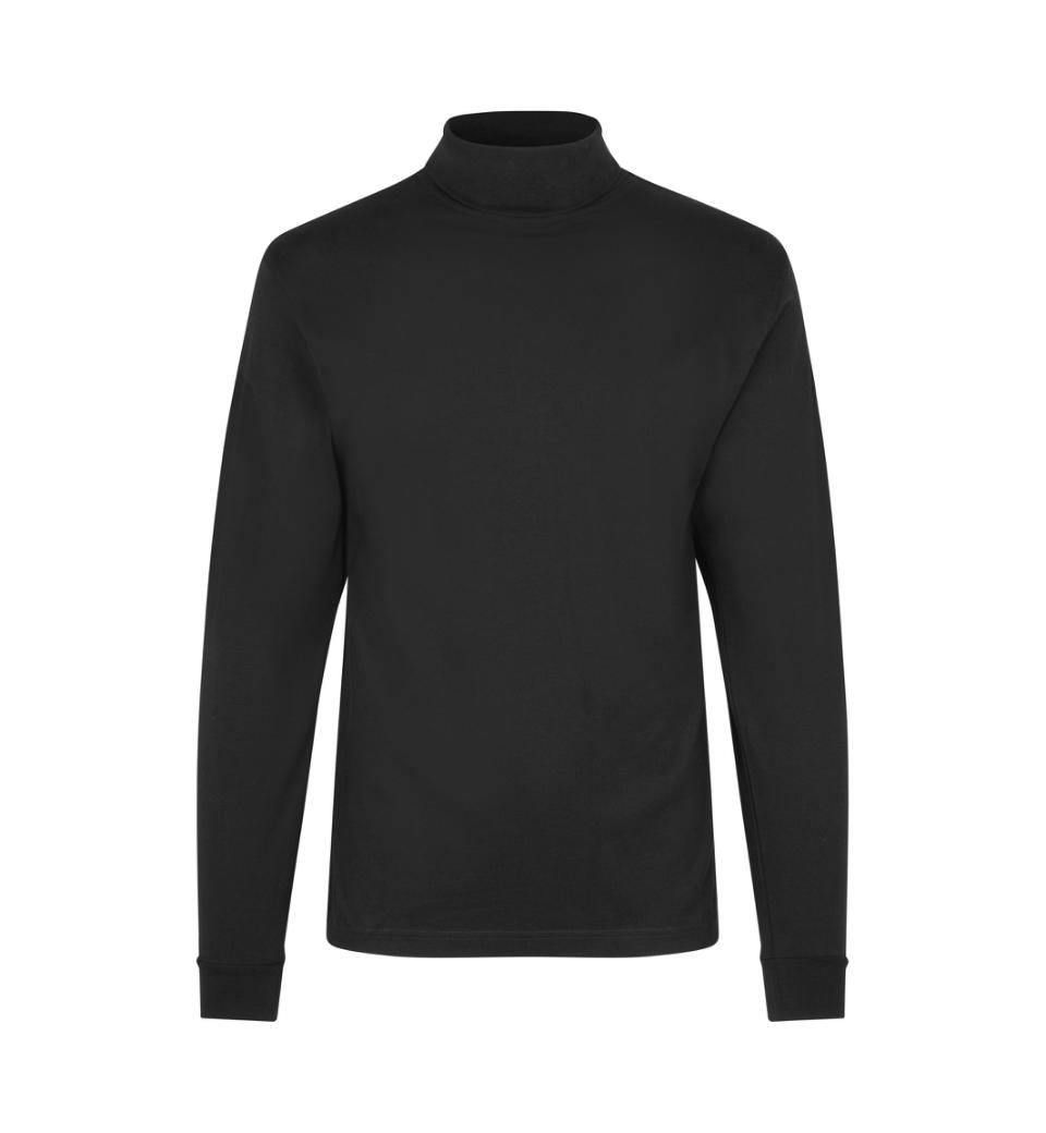 T-TIME® Men Turtleneck T-Shirt 200 g/m² ID Identity® Black 2XL