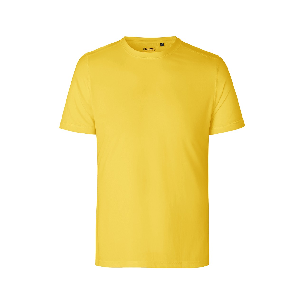 Fairtrade Organic Unisex Performance T-Shirt 155 g/m² Neutral® Yellow XL