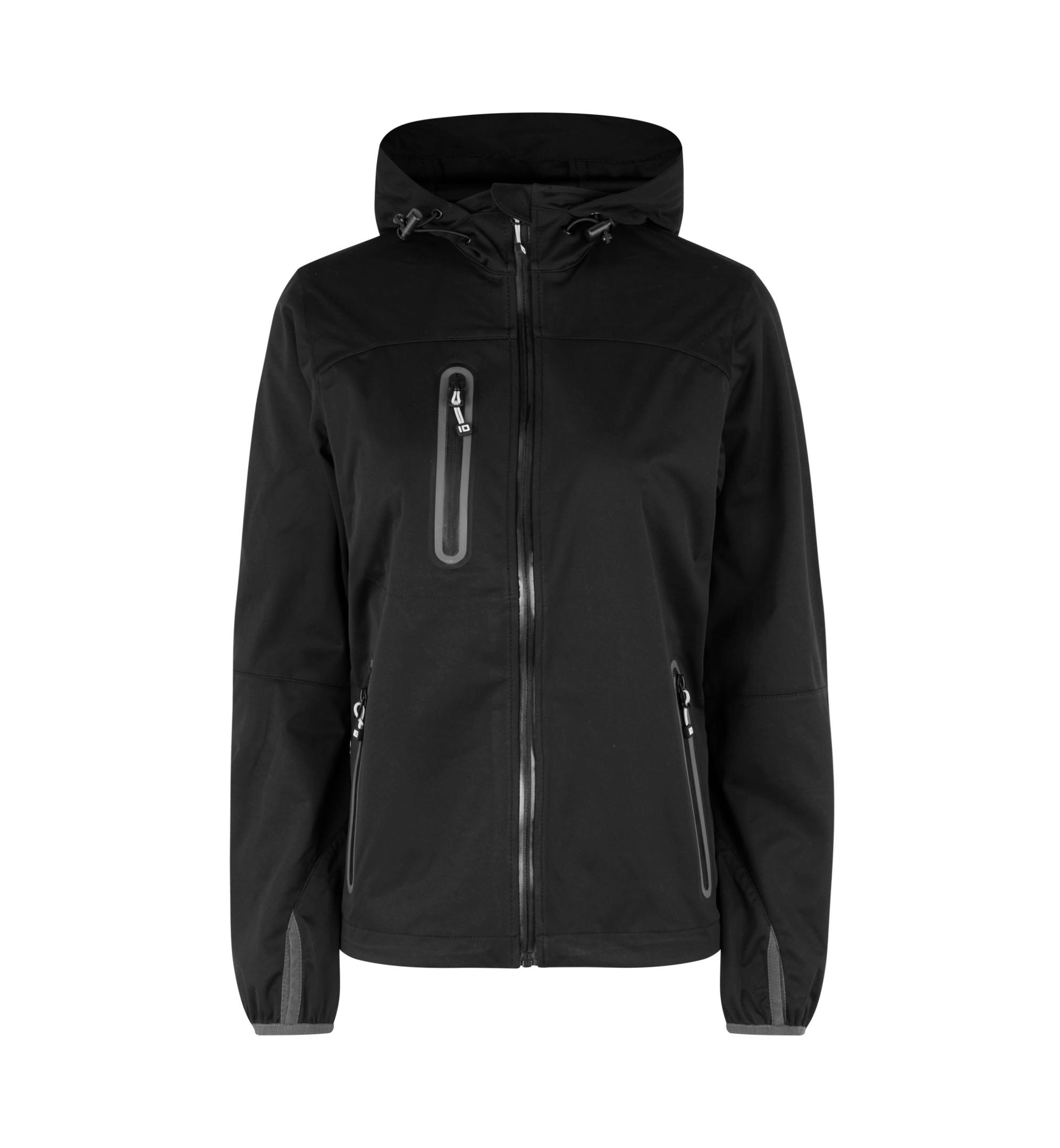 Soft Shell-Jacke Damen | Basic ID Identity® Schwarz 3XL