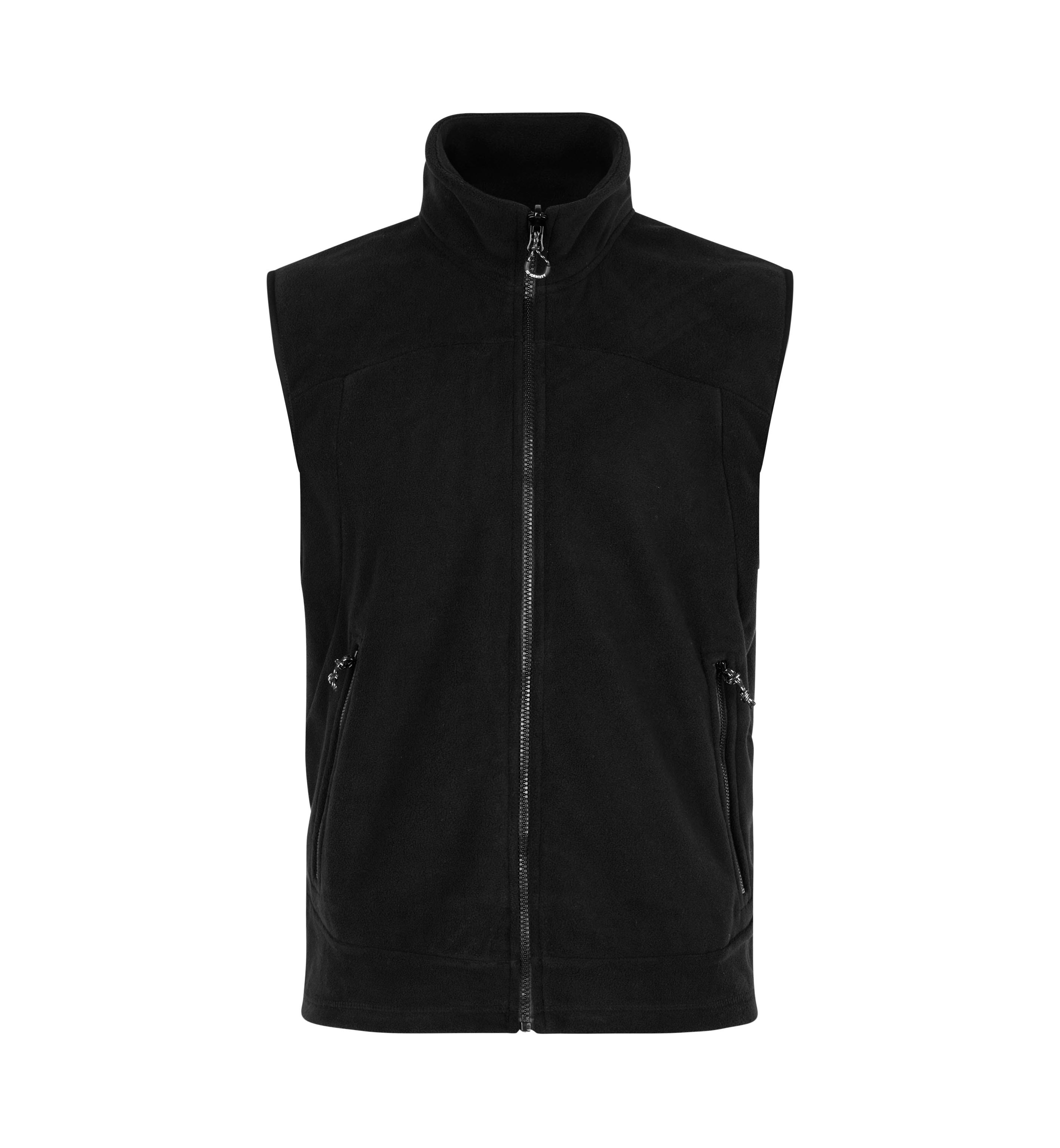 Men's Fleece Vest 280gr/m² ID Identity® Black 4XL