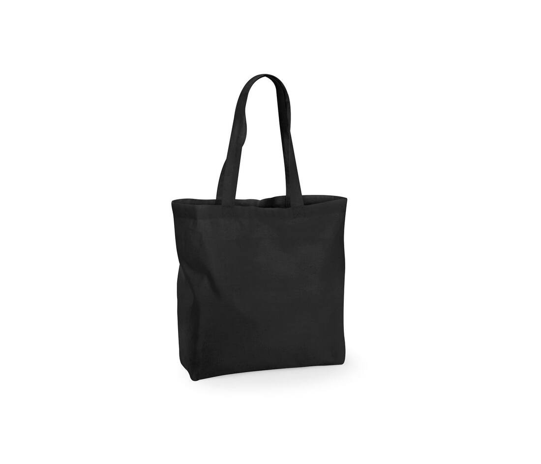 Einkaufstasche aus recycelter Baumwolle 35 x 39 x 13,5 cm Westford Mill® Black