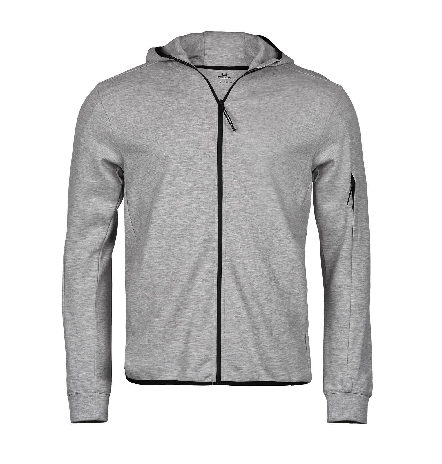 Athletic Hooded Full Zip Sweat - Comfortable, functional and customizable with logo Tee Jays®