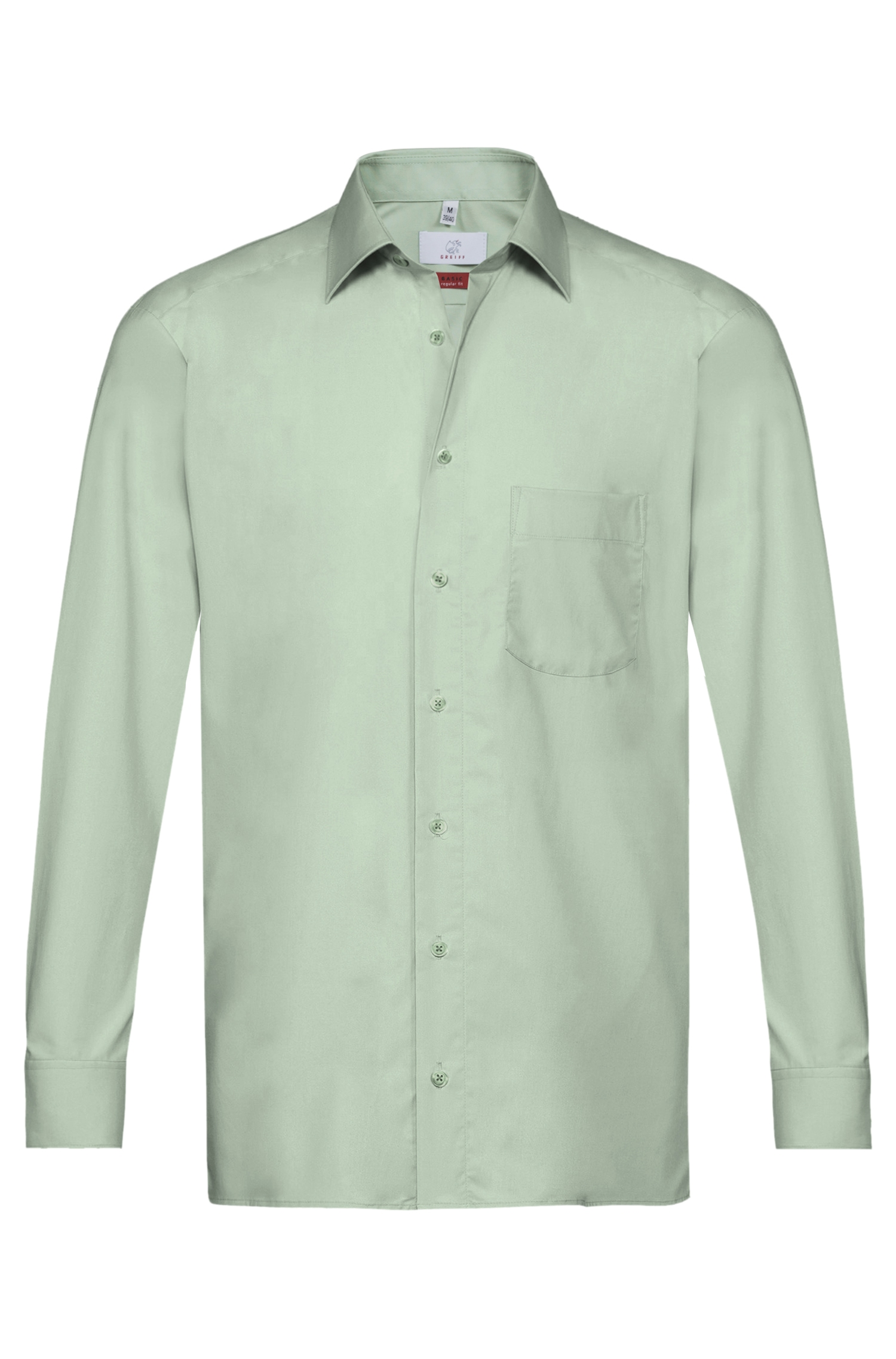 Herren-Hemd Regular Fit 6665 Greiff® Mint 47/48