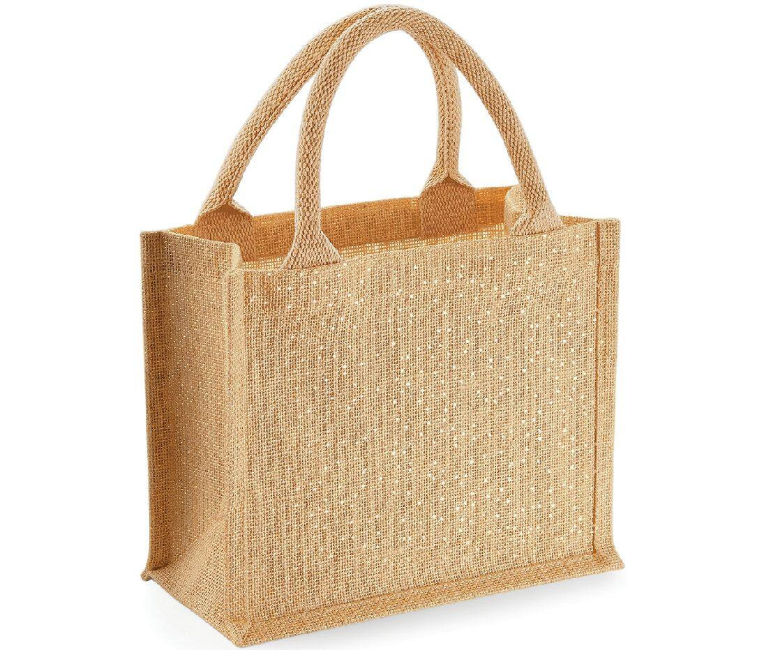 Glittery Mini Gift Bag 26 x 22 x 14 cm Westford Mill®