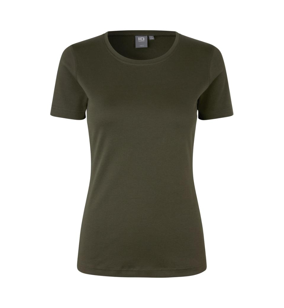 Interlock-T-Shirt Damen 220 g/m² ID Identity® Oliv 3XL