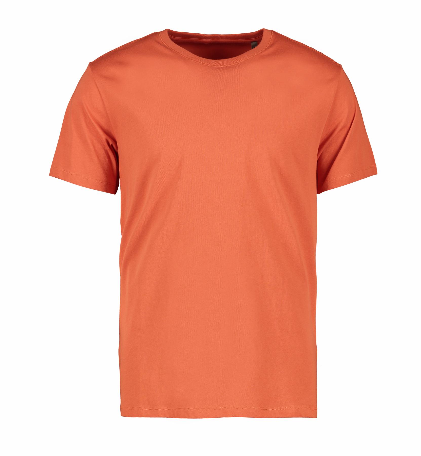 Mens Organic Cotton T-shirt 175 gsm ID Identity® Coral 4XL