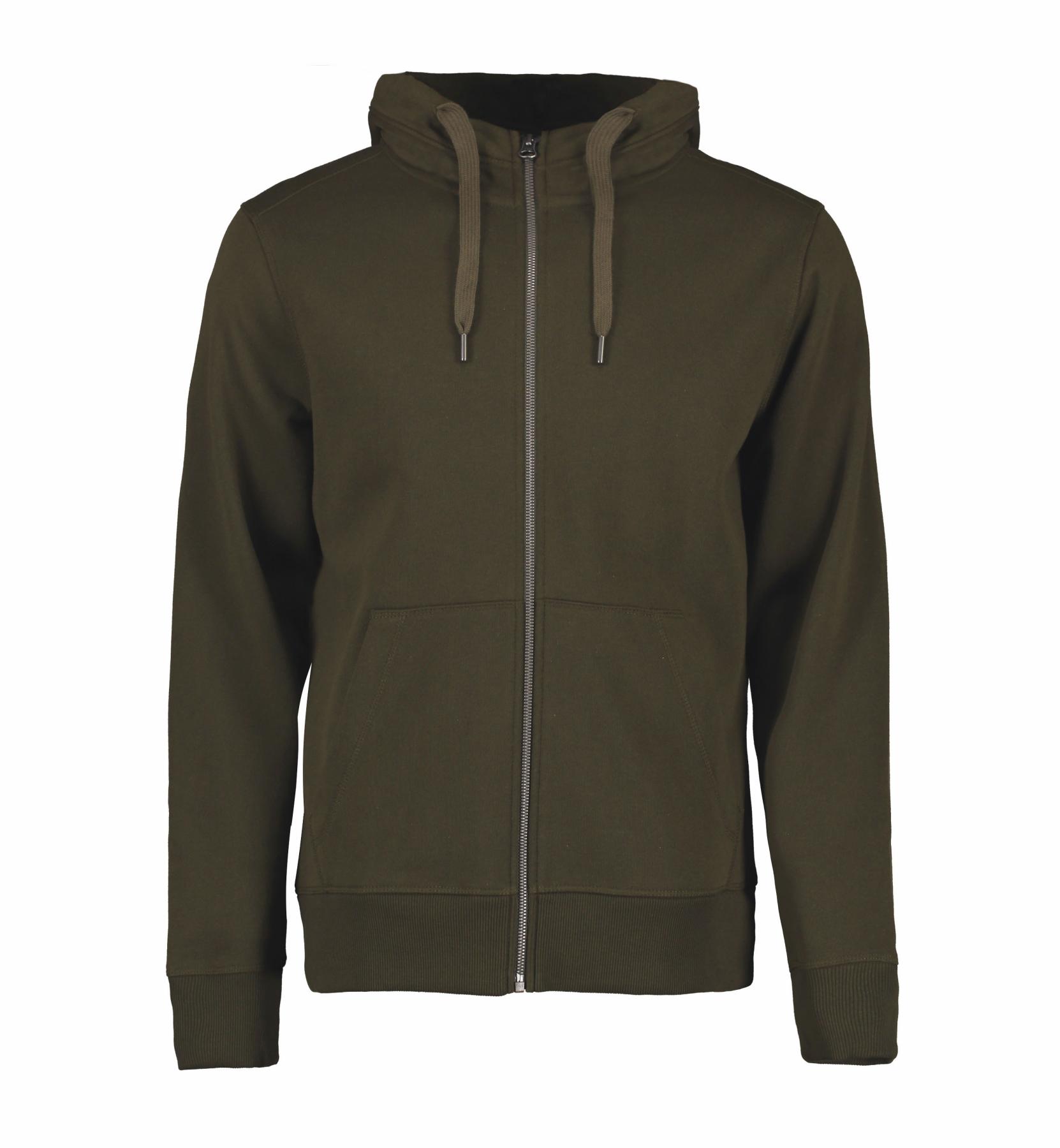 Mens CORE Hoodie Jacket Classic 300 g/m² ID Identity® Olive S
