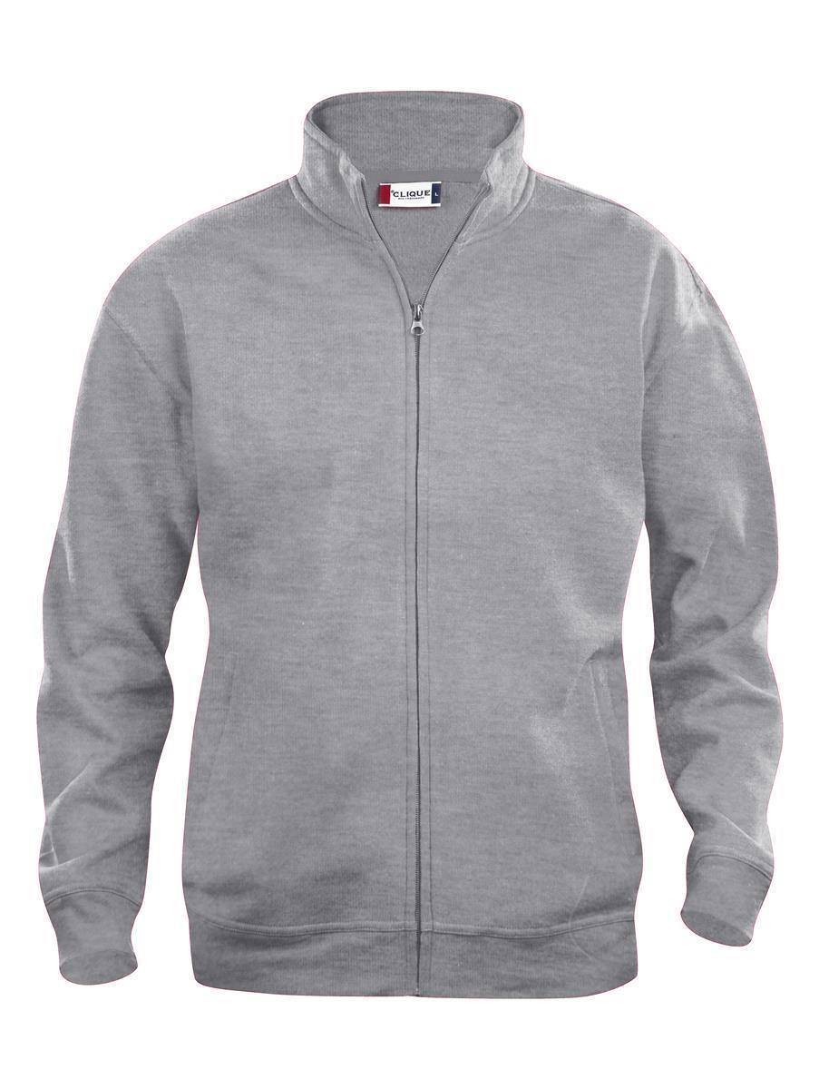 Kinder BASIC Sweatjacke Clique® Graumeliert 100 cm