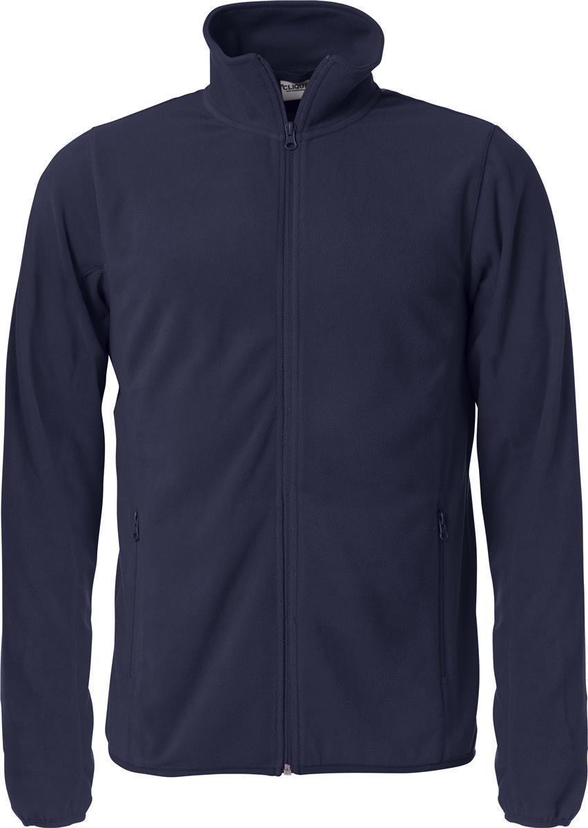 Herren BASIC Microfleece-Jacke Clique® Navy XS