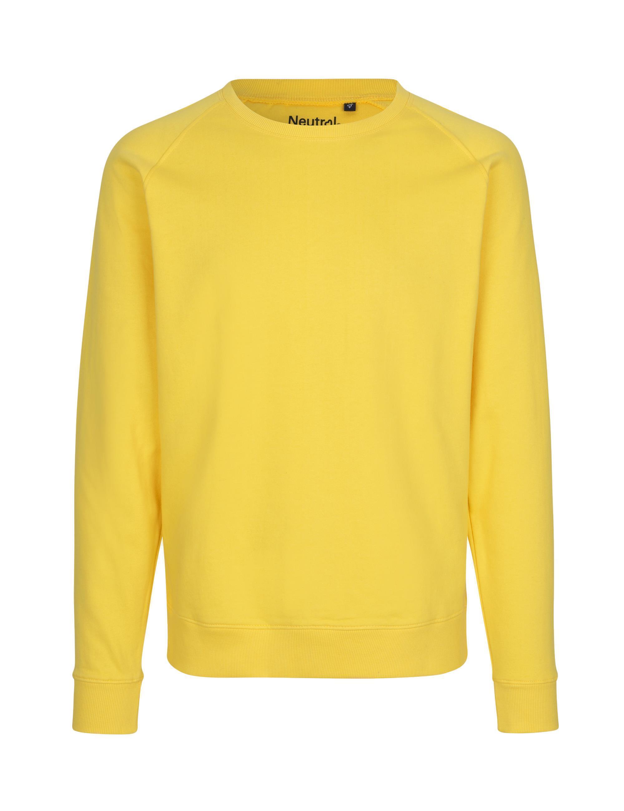 Organic Fairtrade Unisex Sweatshirt 300 g/m² Neutral® Yellow 3XL