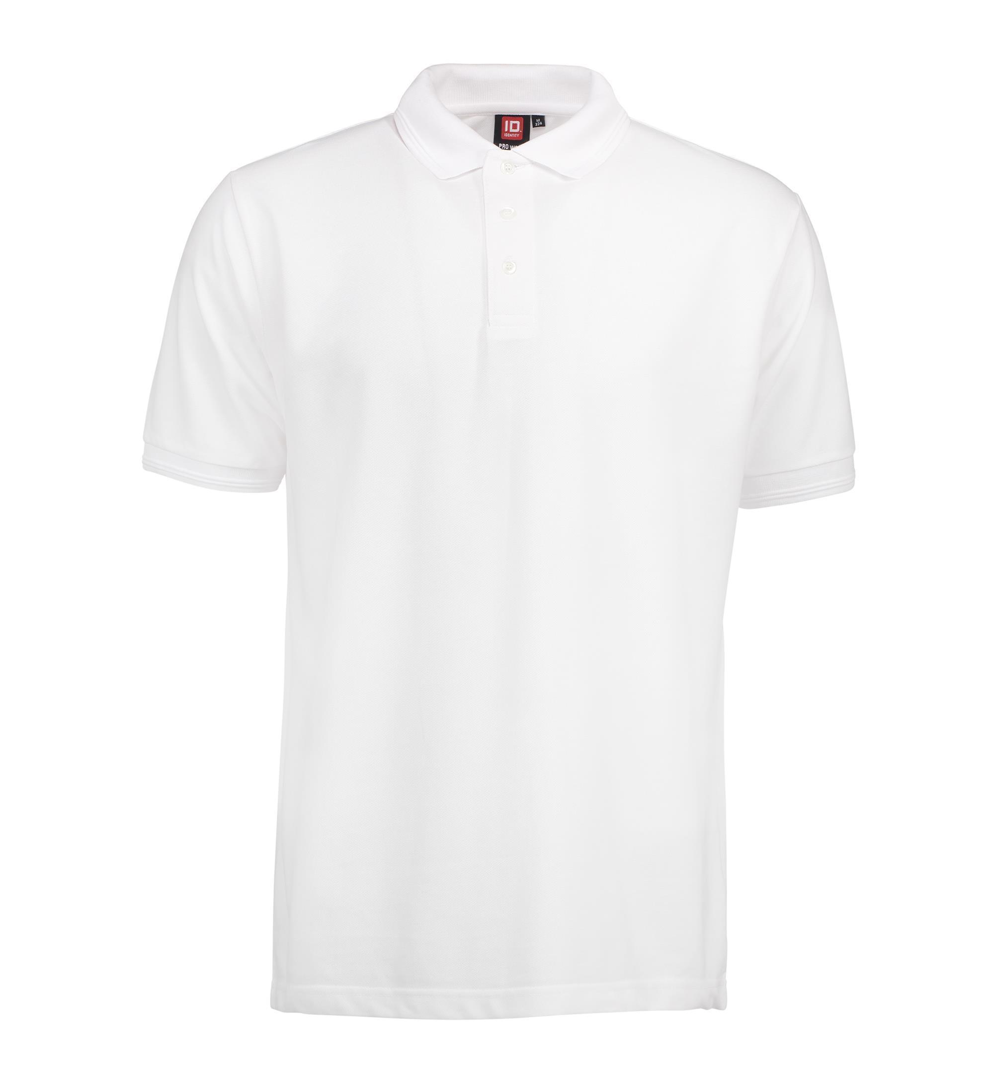 PRO Wear work polo shirt short sleeve 210-220 g/m² ID Identity® White L
