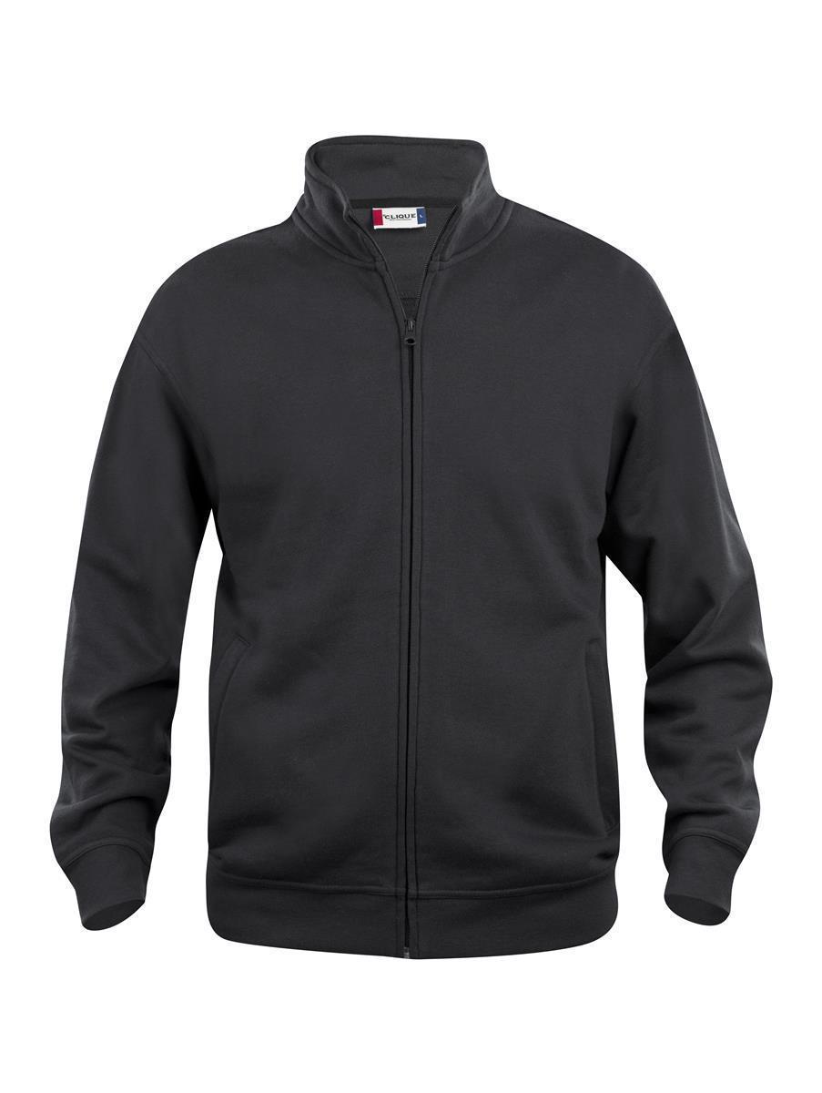 Kids Sweat Jacket Cardigan 280 g/m² Clique® Black 99 150/160 cm, (12-14 years)