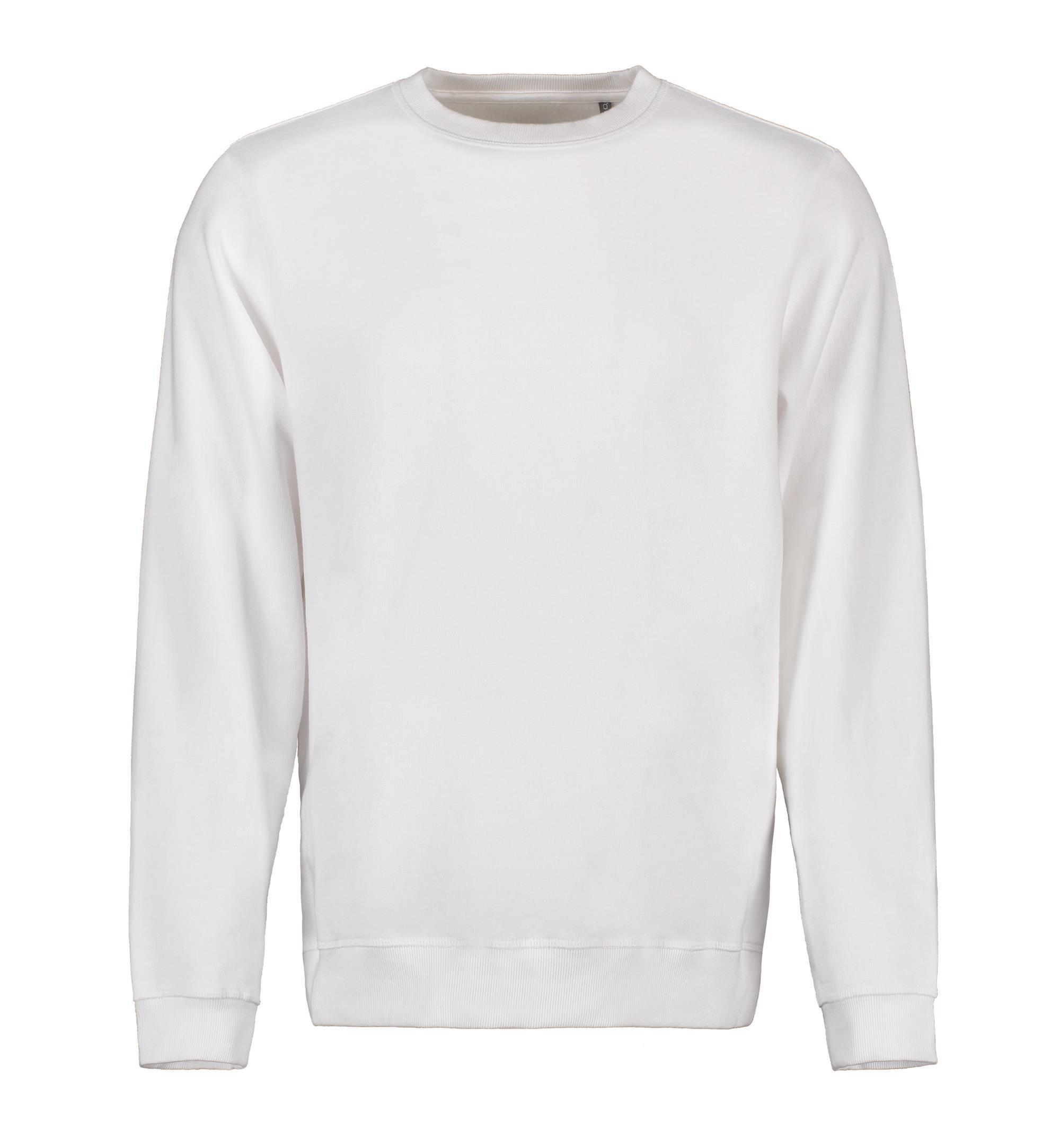 Herren Bio-Baumwoll-Sweatshirt 300 g/m² ID Identity® Weiß S