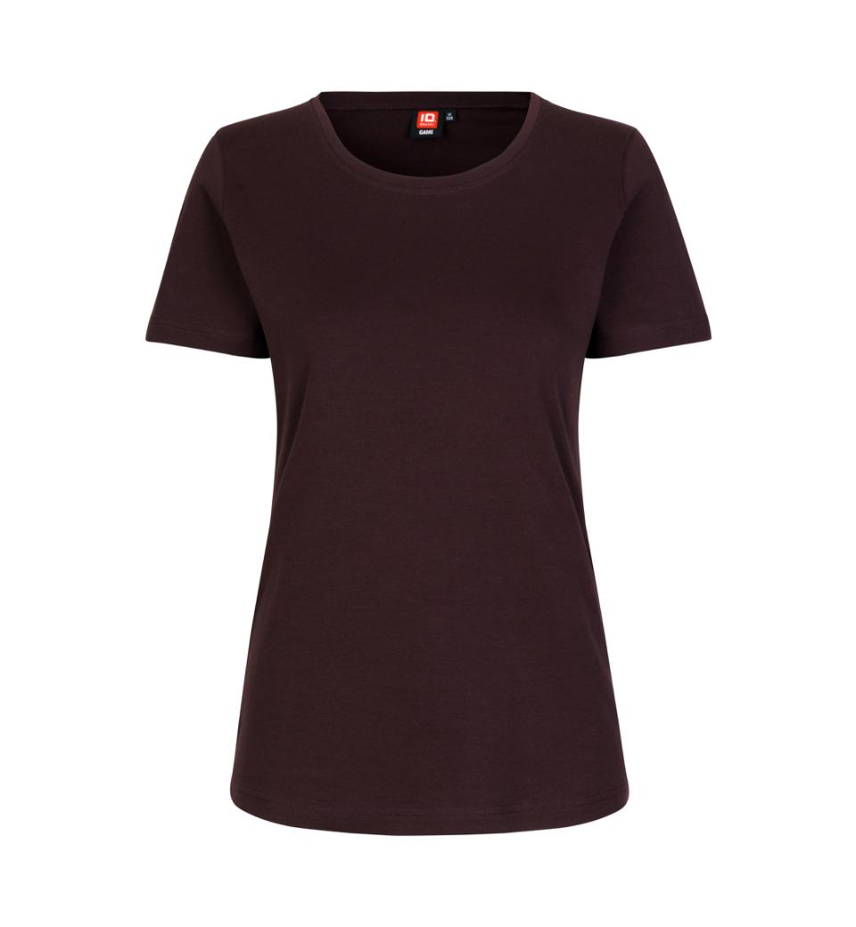 Ladies T-Shirt Interlock 210 - 220 g/m² ID Identity® Dark Bordeaux S