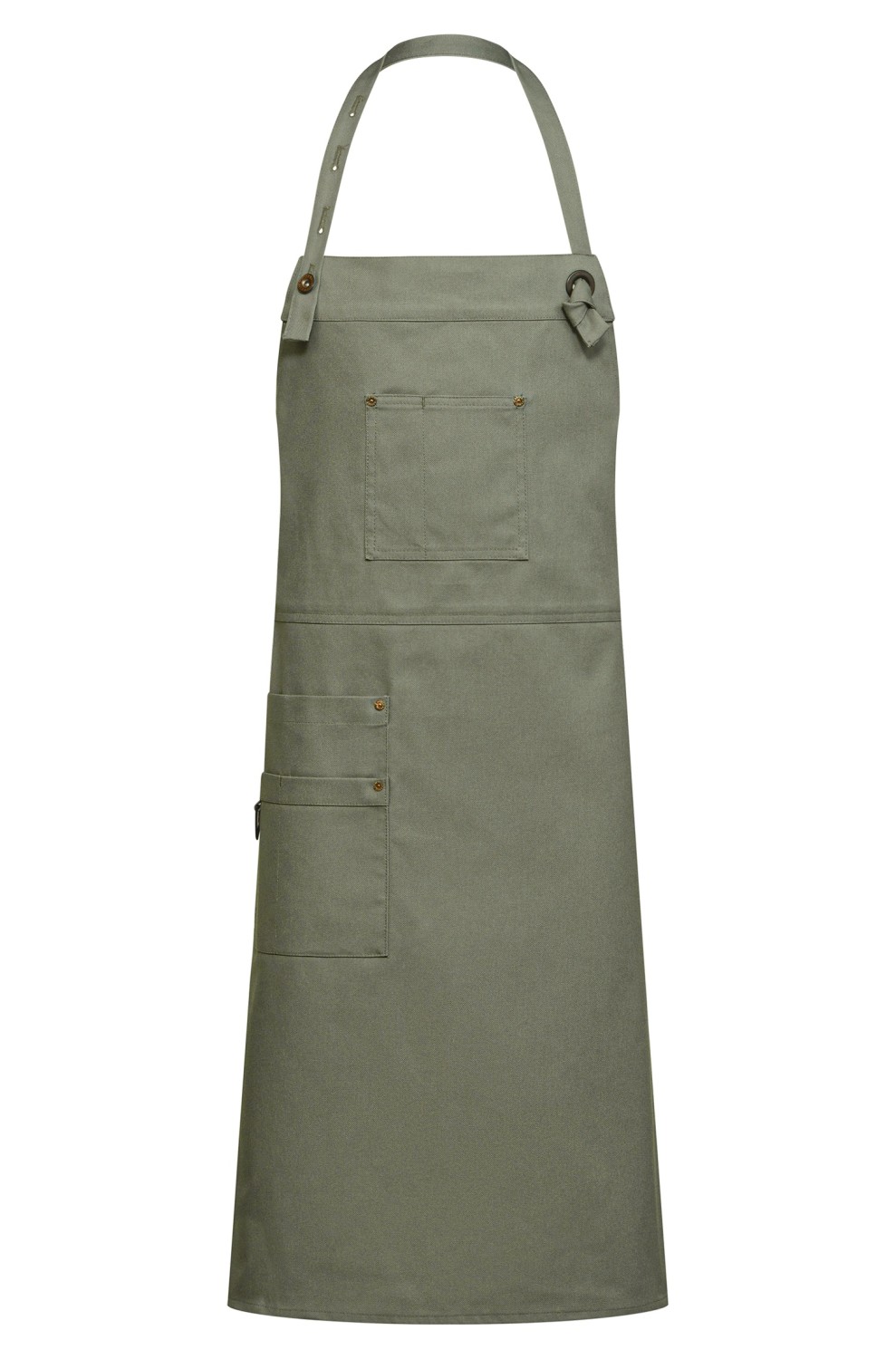 Bib apron CANVAS 4049 77 x 95 cm Greiff® rust brown