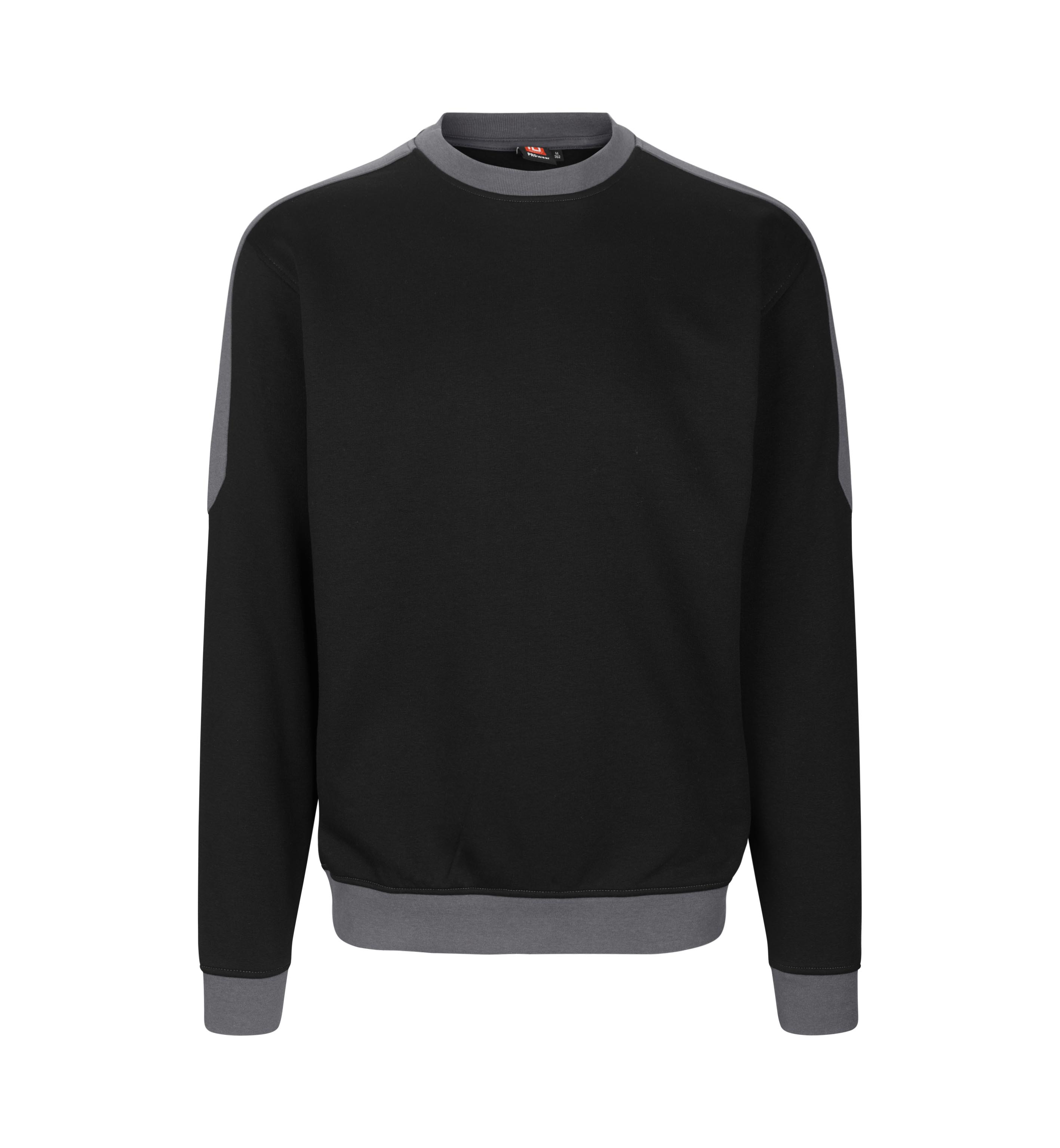 PRO Wear Work Sweatshirt Contrast 290 g/m² ID Identity® Black S