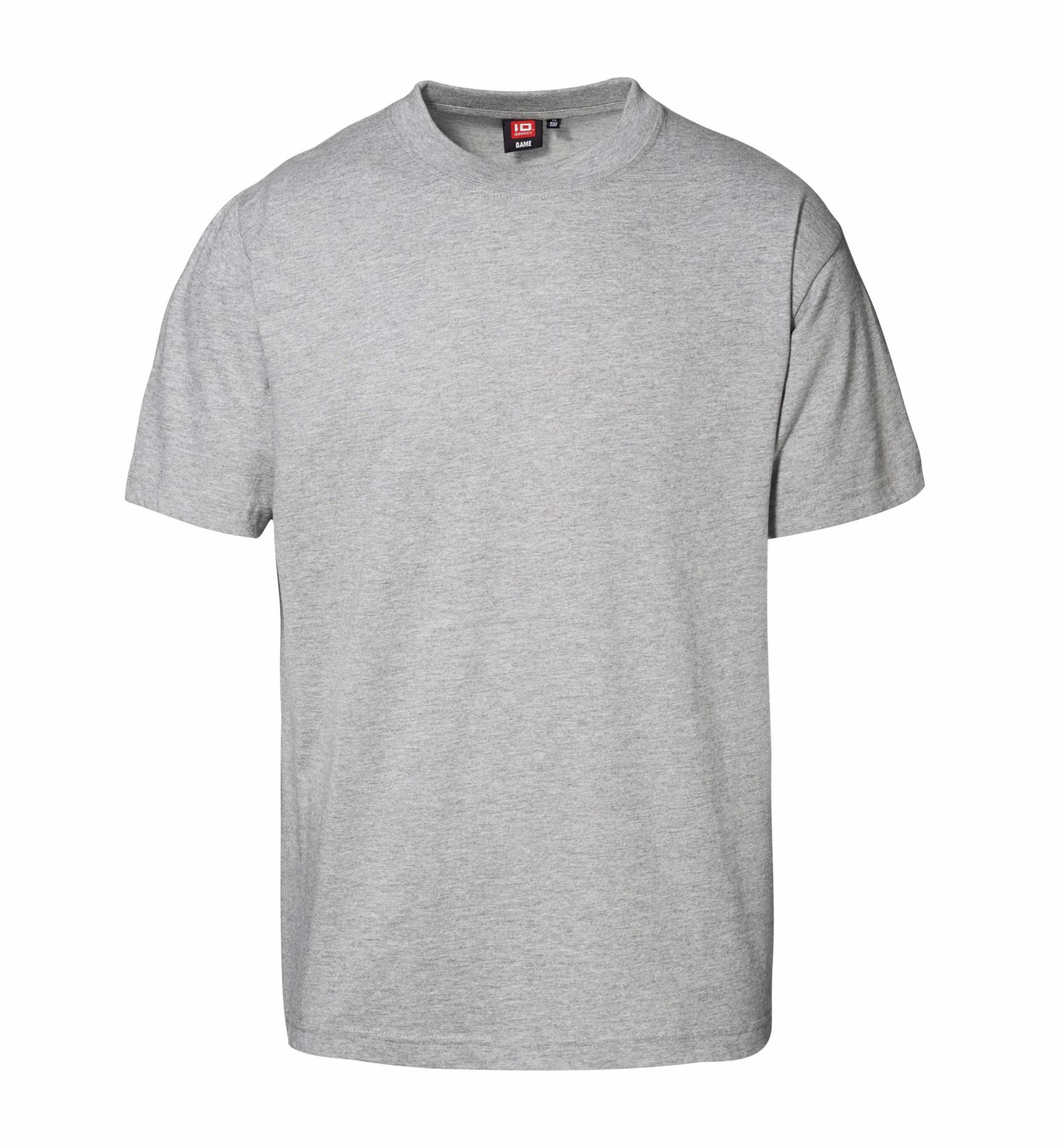Men's T-shirt GAME 100% cotton 160 g/m² ID Identity® Grey mottled M