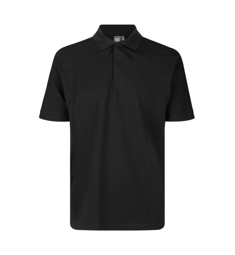 PRO Wear Poloshirt | Druckknopf 220 g/m² ID Identity® Schwarz S