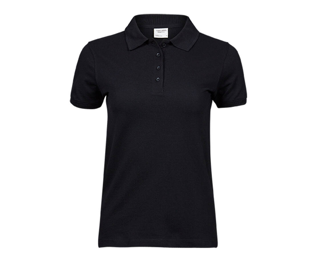 Damen Heavy Poloshirt Tee Jays®  Black S